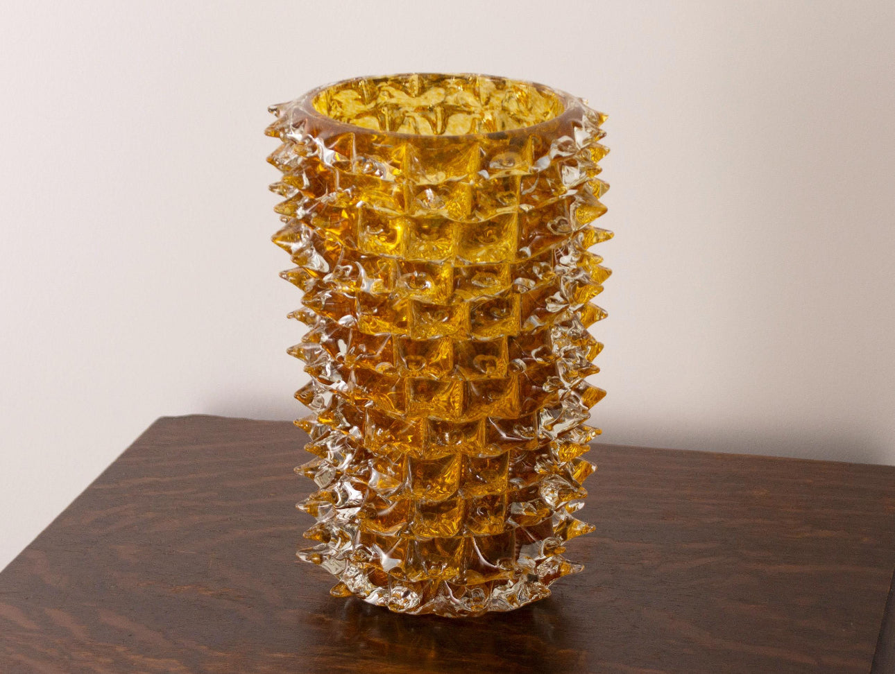 Murano Glass Rostrato Vase