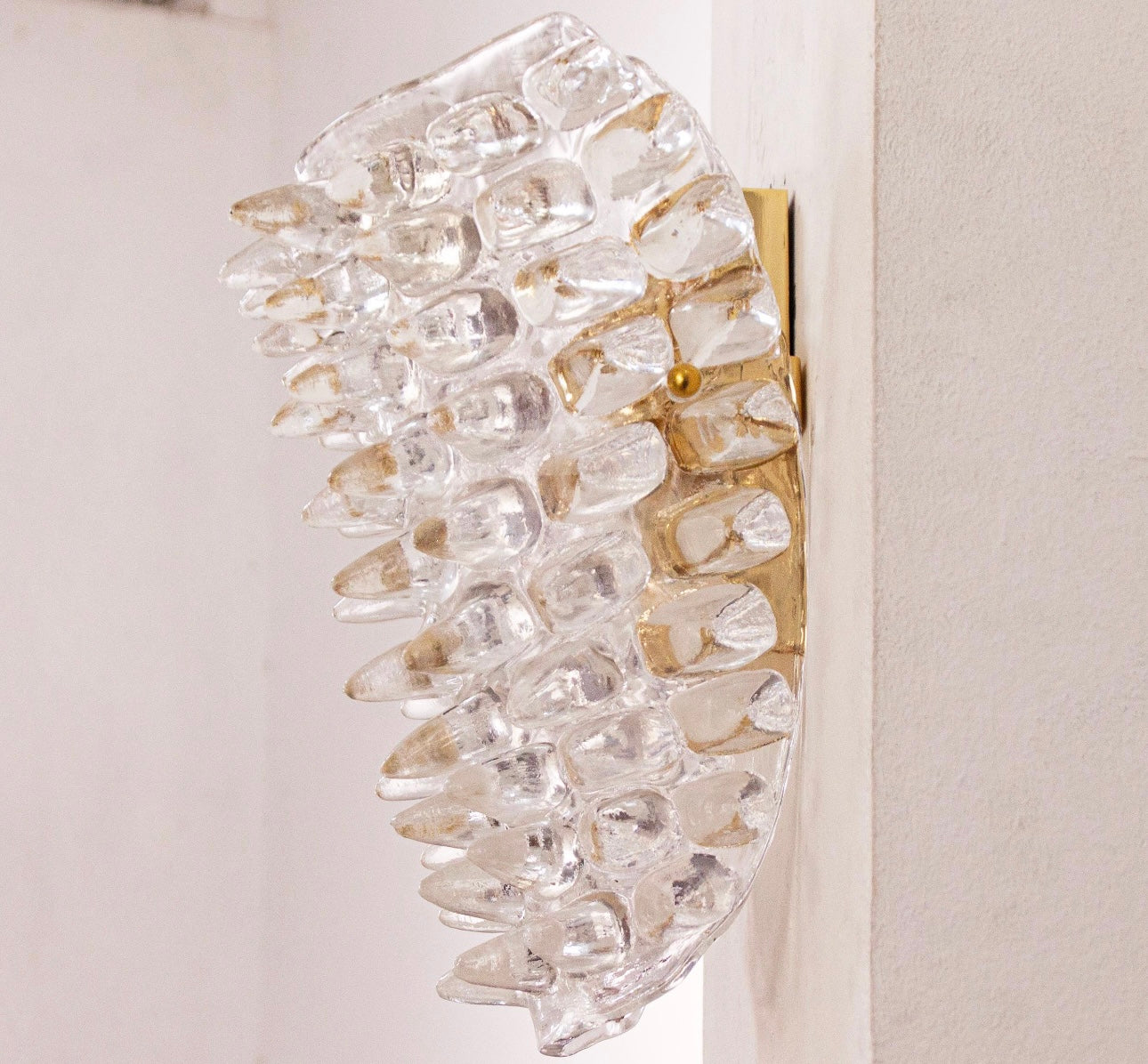 Spikey Murano Sconce