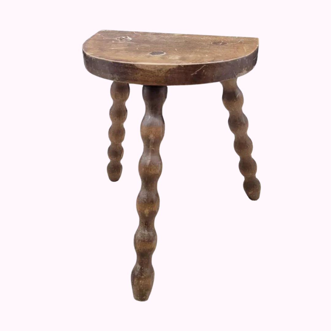 French Bobbin Stool