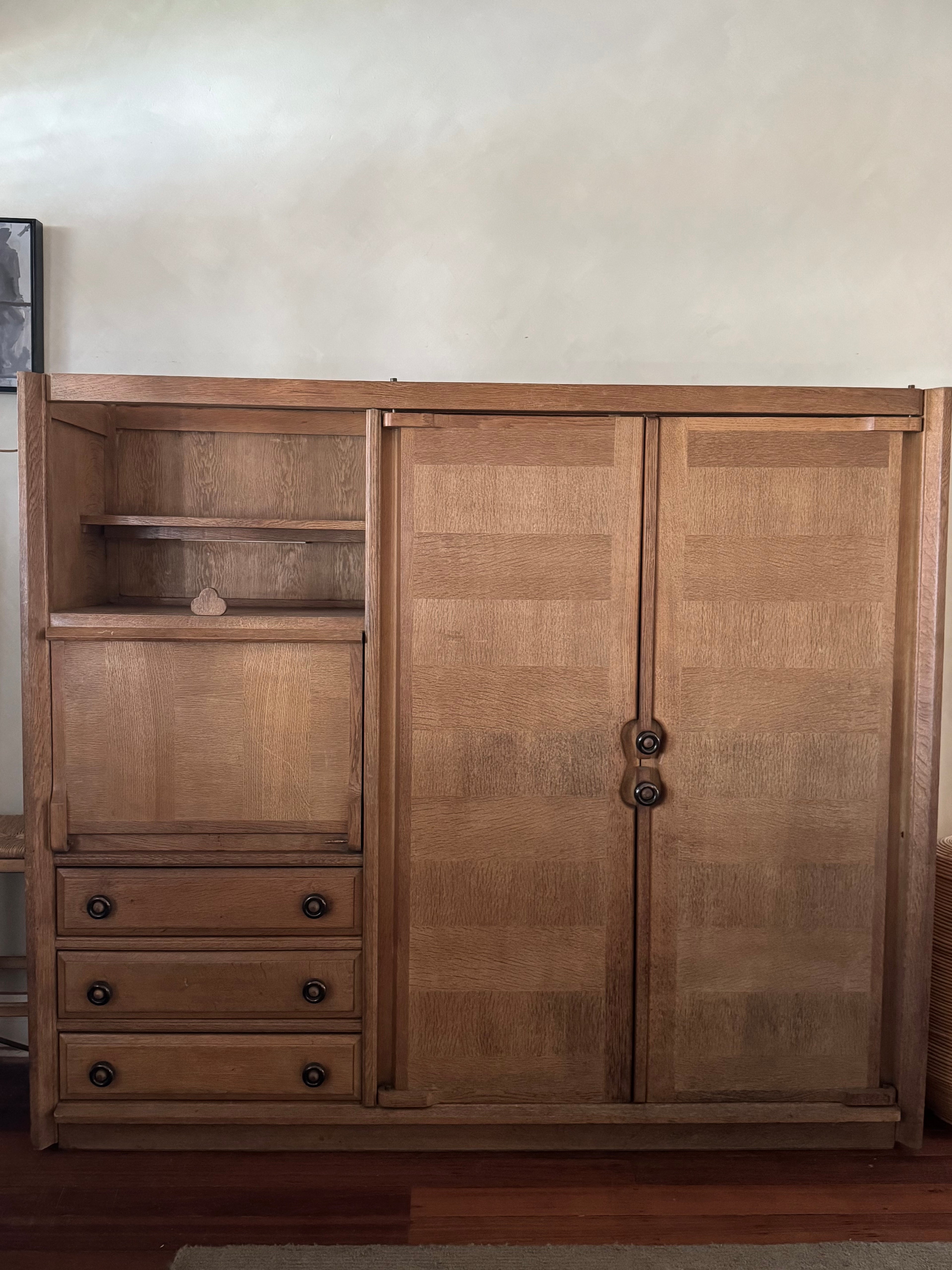 Guillerme & Chambron 1950 Large Cabinet