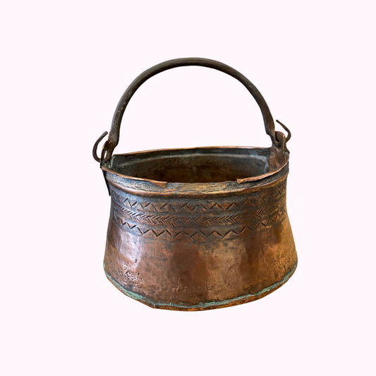 19th C French Copper pot