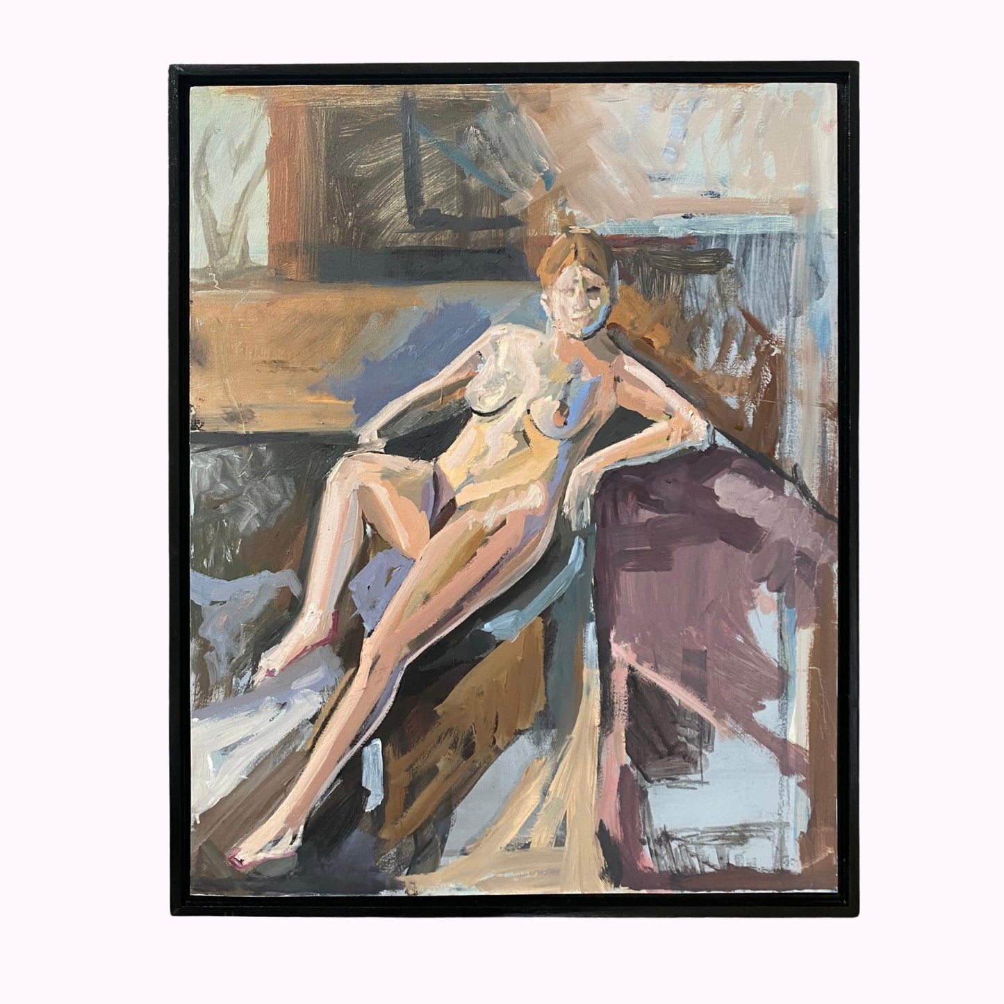 ‘Reclining Nude Confronting the Viewer’ by Melissa Clements