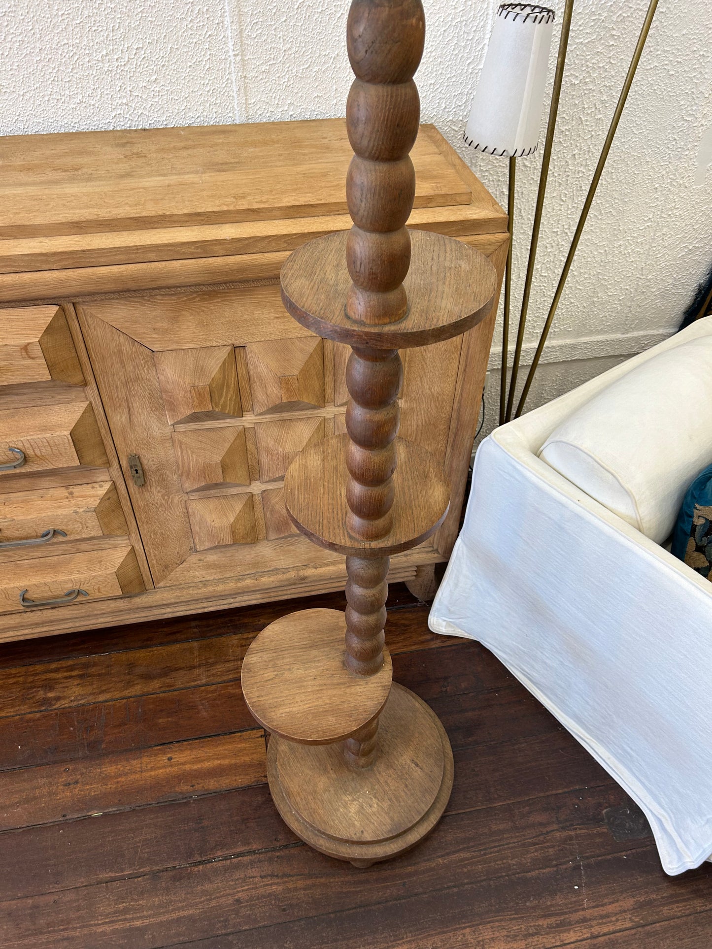 French 1940’s Charles Dudouyt Lamp Stand