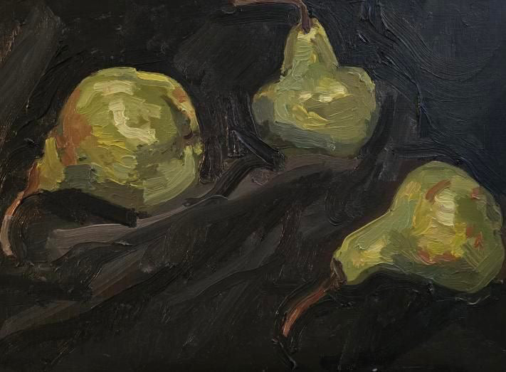 'Trio Of Pears' by Ella Holme