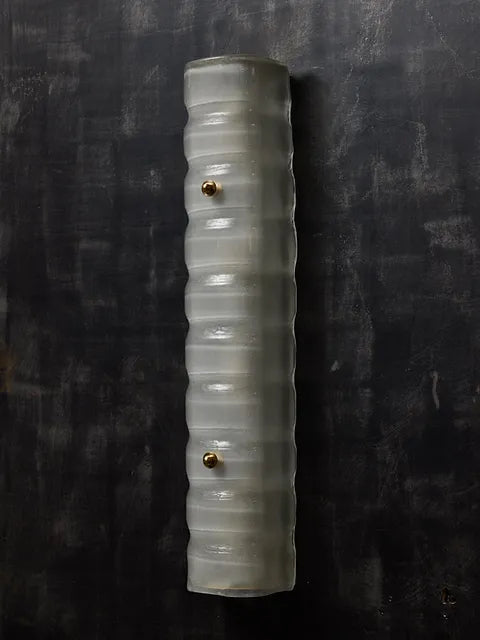 Murano & Brass wavey Edge Sconce