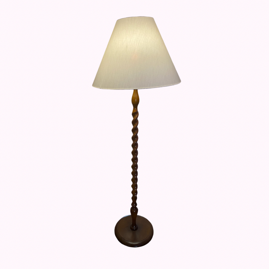 Antique Twist floor lamp