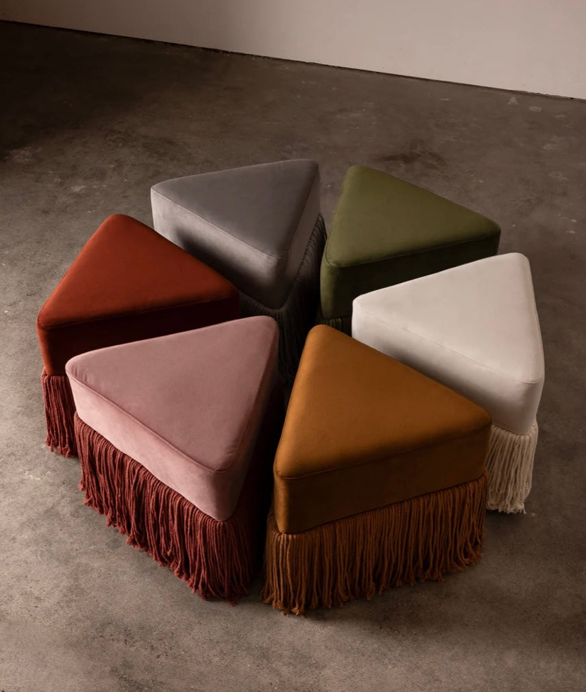 Allard Ottoman by Rachel Donath
