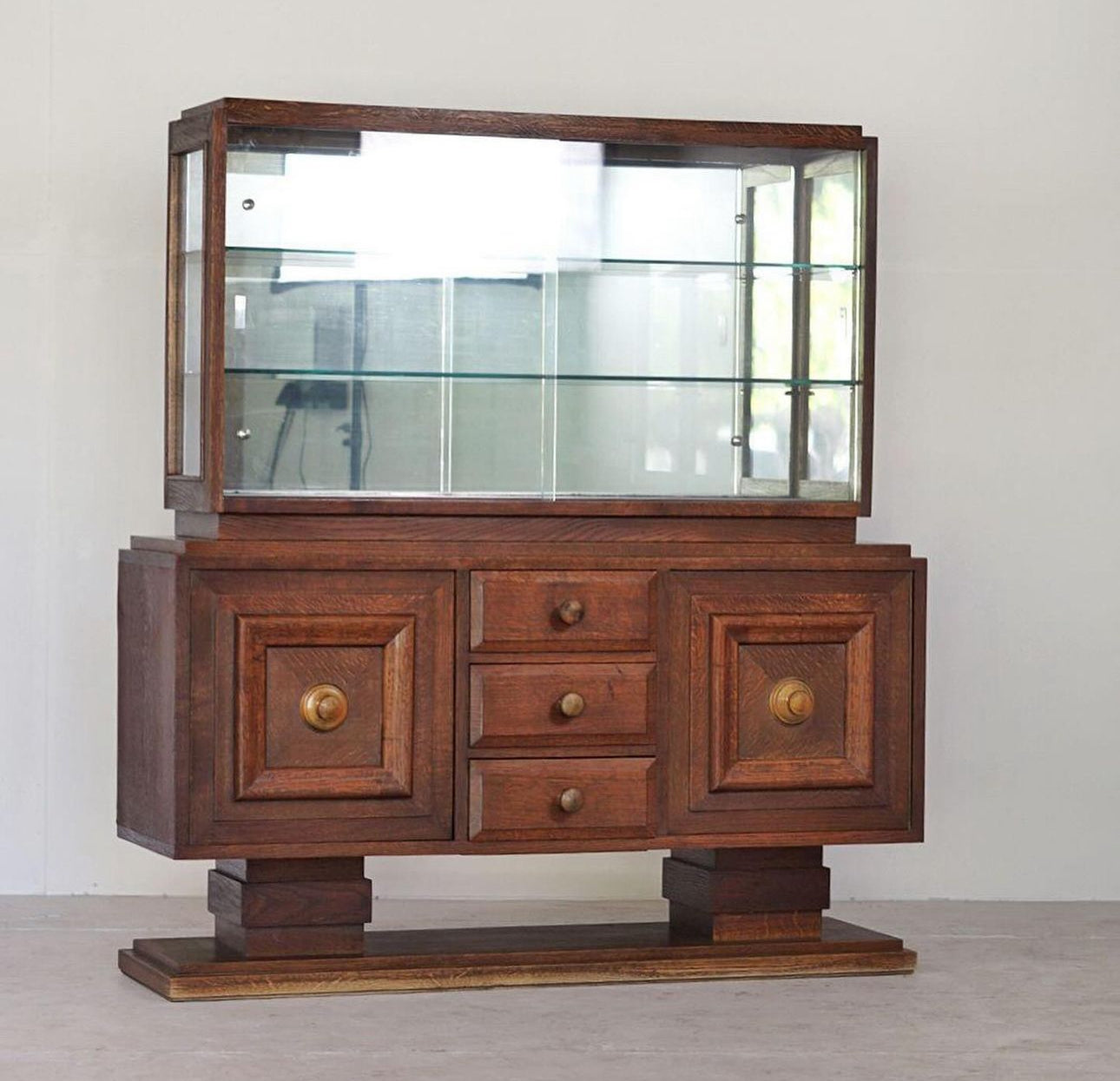 Charles Dudouyt 1940s Display Cabinet