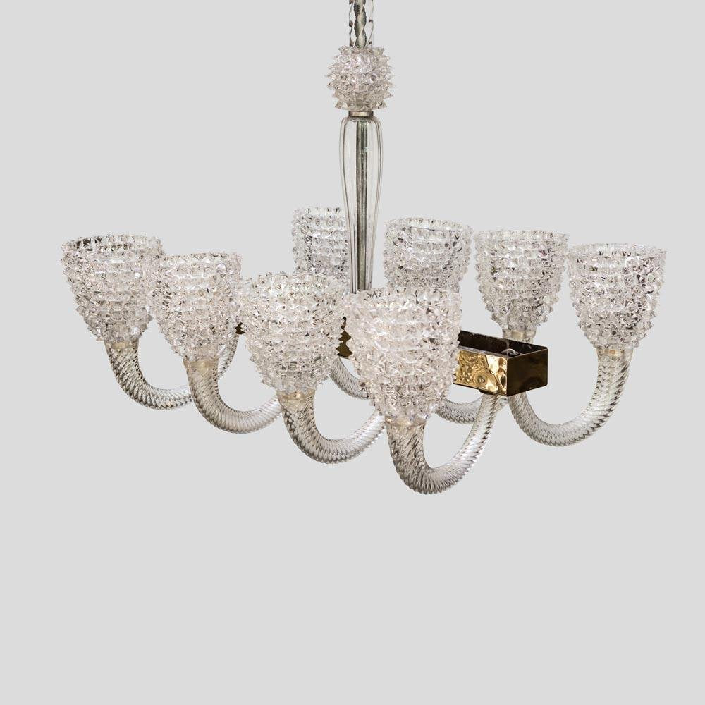 Murano Rostrato Linear Chandelier