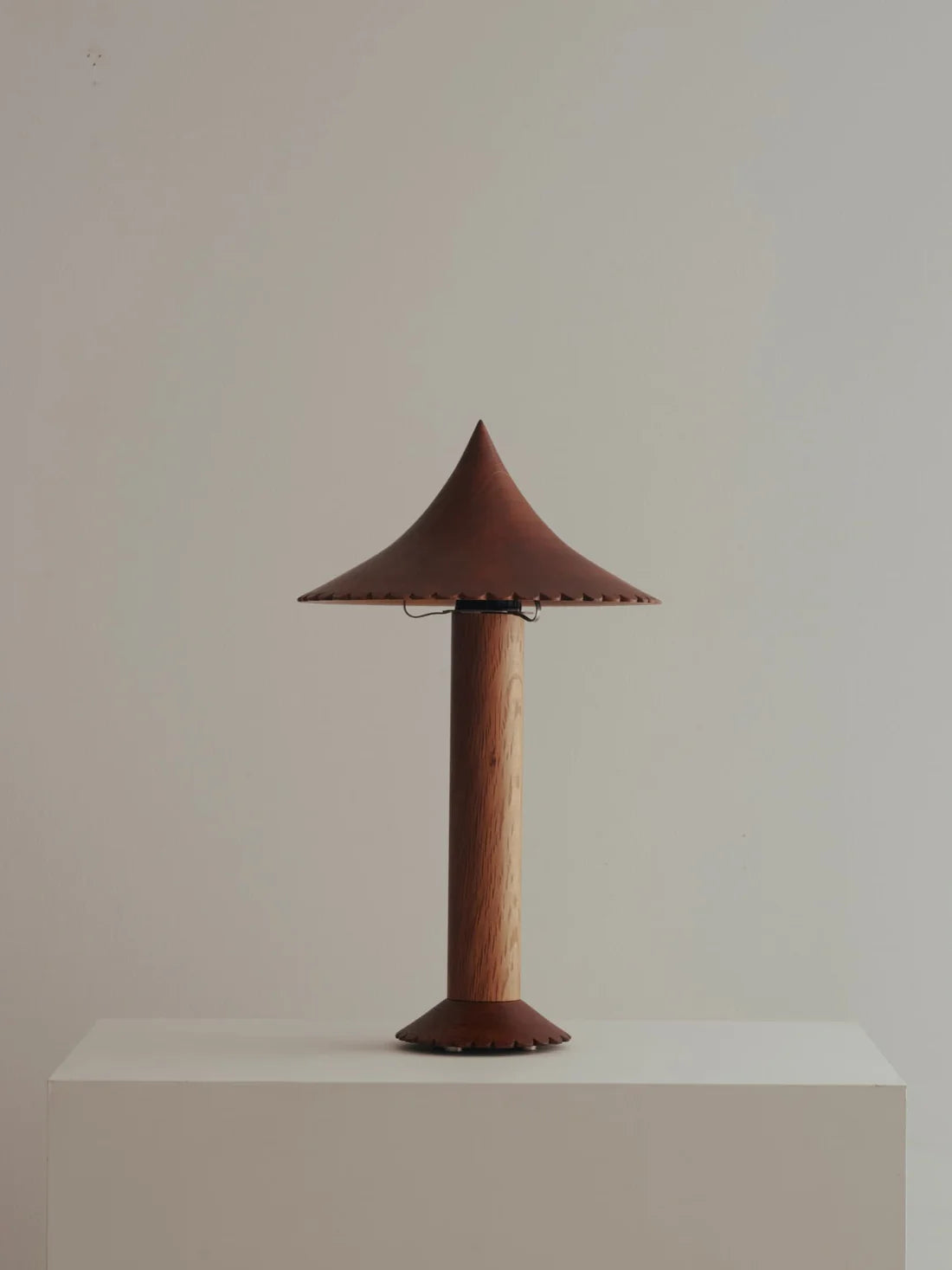Pole and Fringe Lamp by Jorge Kilzi