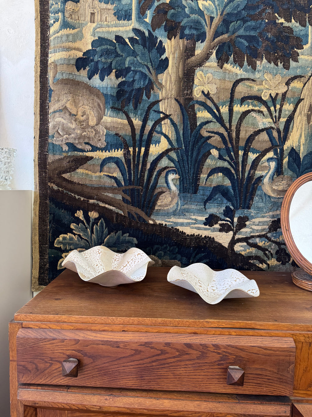 'Stingray Bowl' Stoneware Ceramic by Rebekah Clark