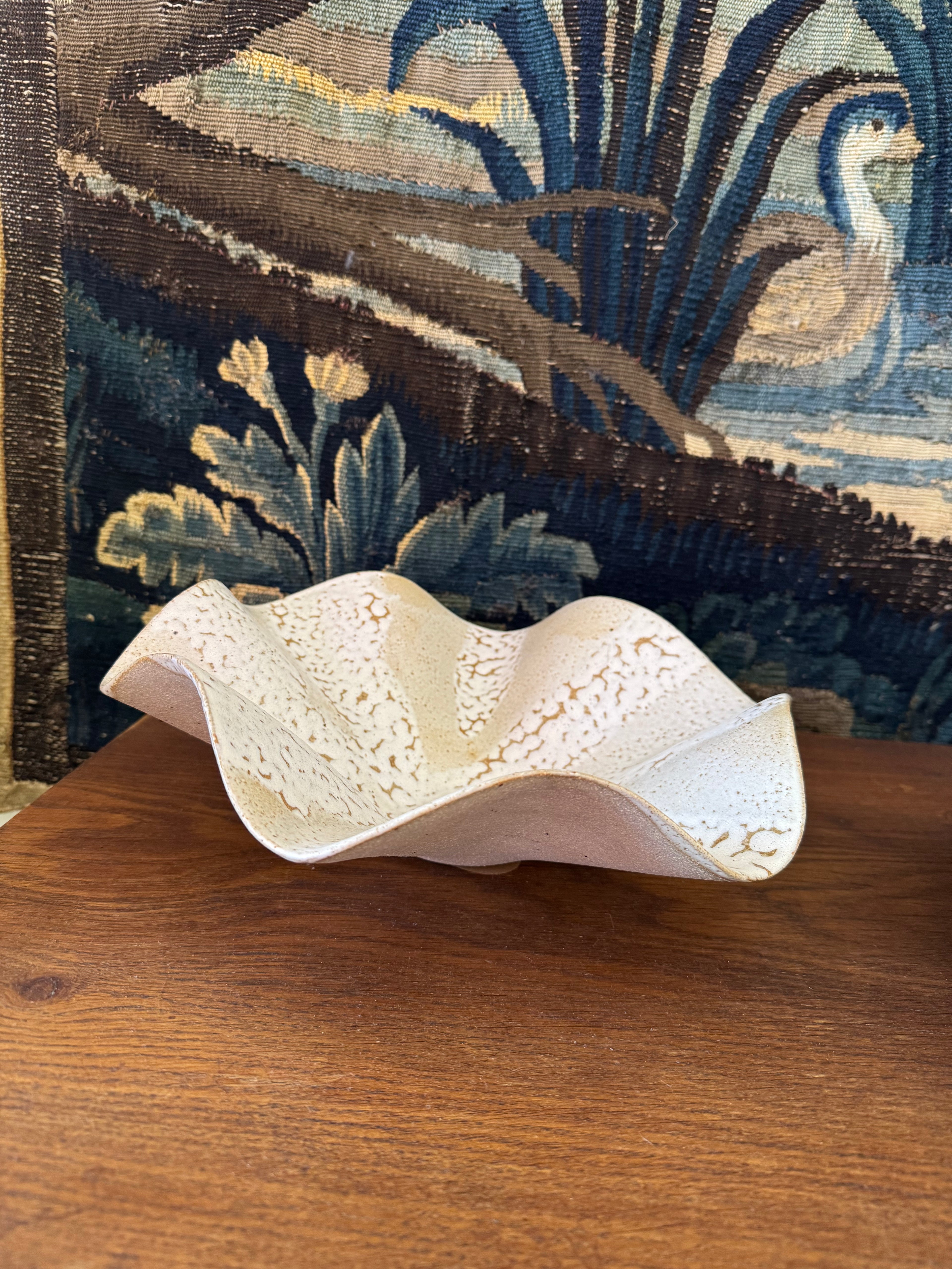 'Stingrays Bowl' Stoneware Ceramic by Rebekah Clark