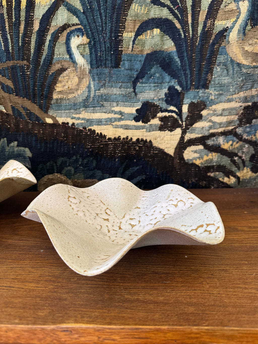 'Stingray Bowl' Stoneware Ceramic by Rebekah Clark