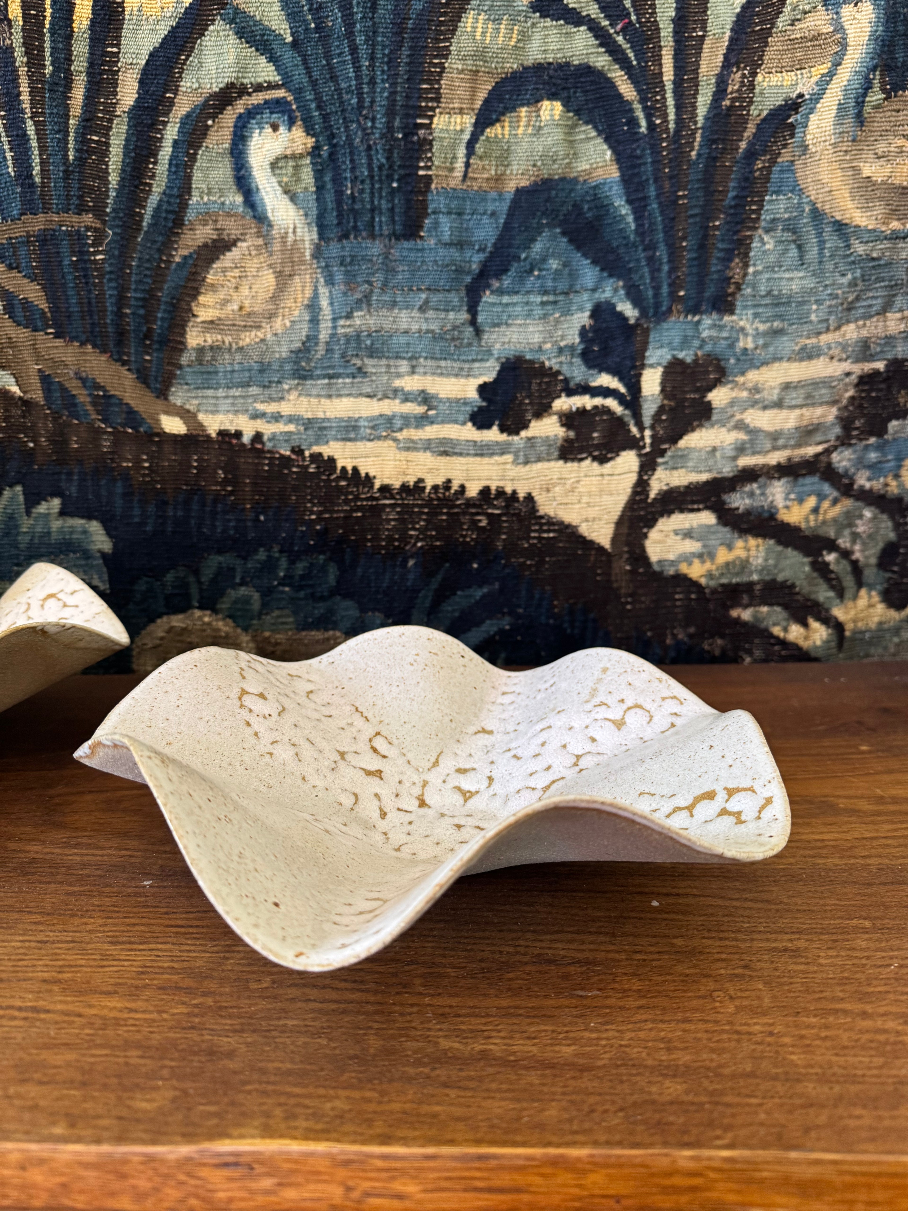 'Stingray Bowl' Stoneware Ceramic by Rebekah Clark