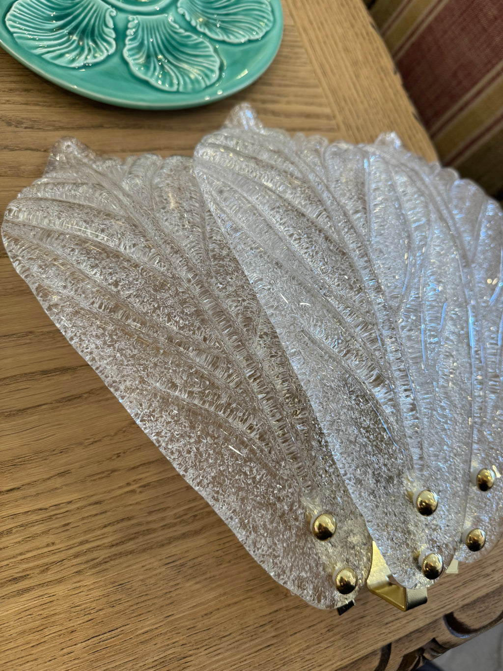 Pair of 1960s Murano Sconces