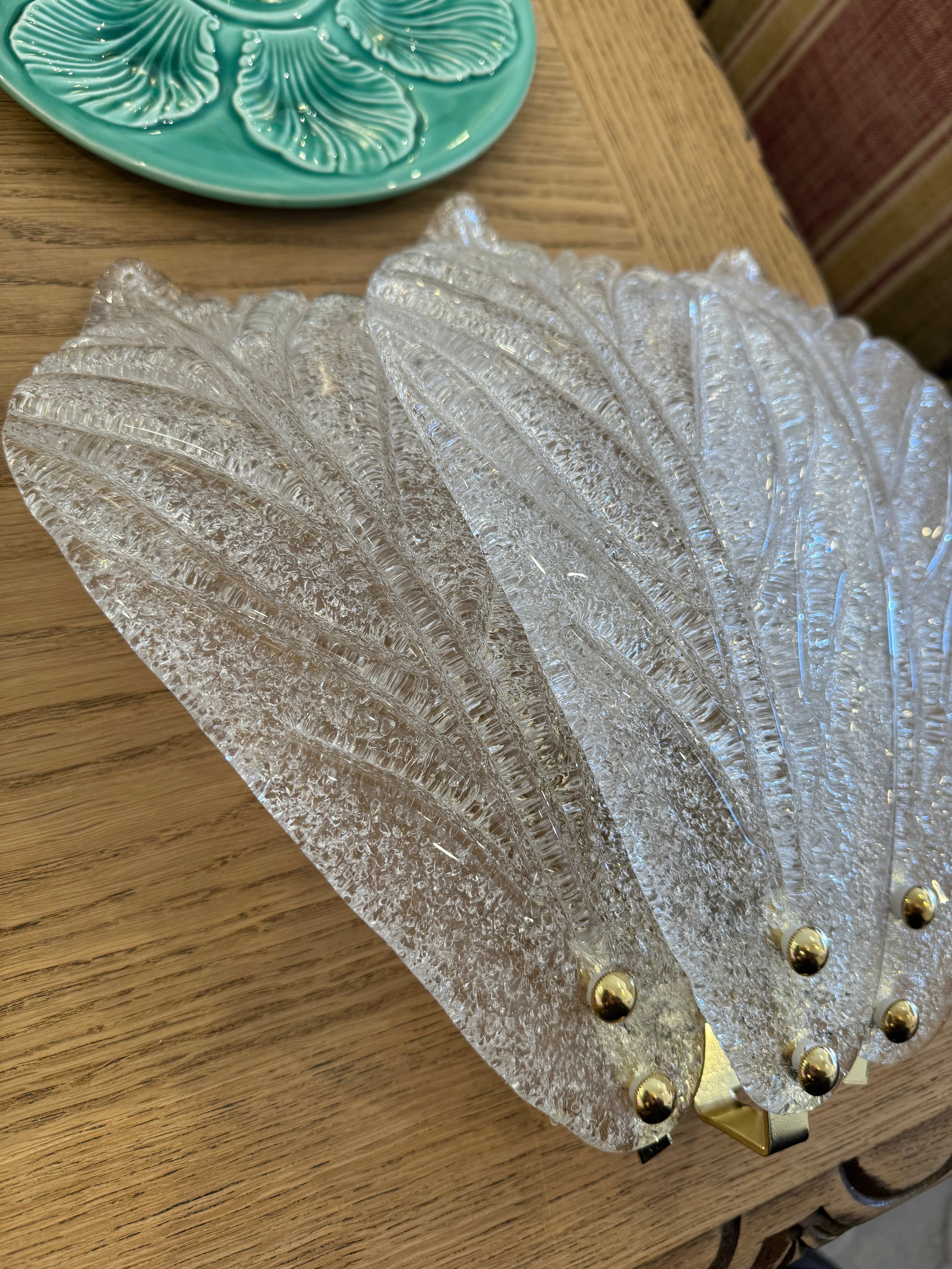 Pair of 1960s Murano Sconces