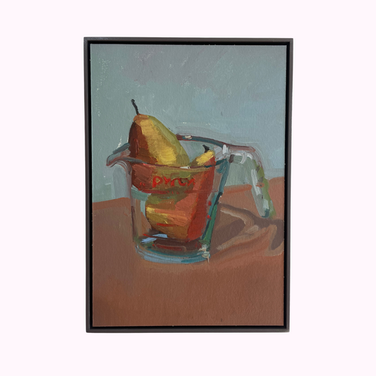 ‘Pears in Pyrex’ by Ella Holme
