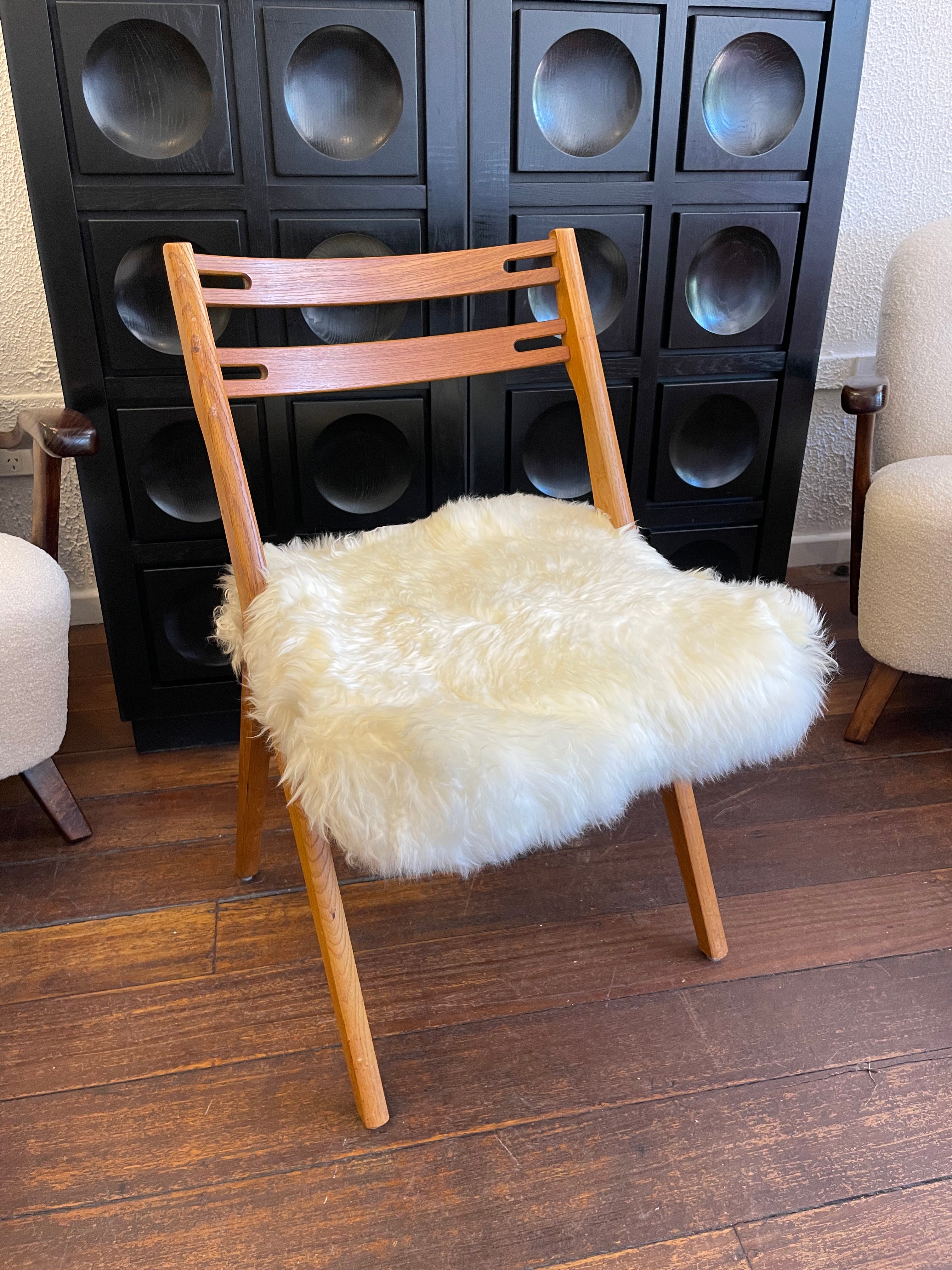 1960s Danish Oak
Chair by Edmund Jorgensen