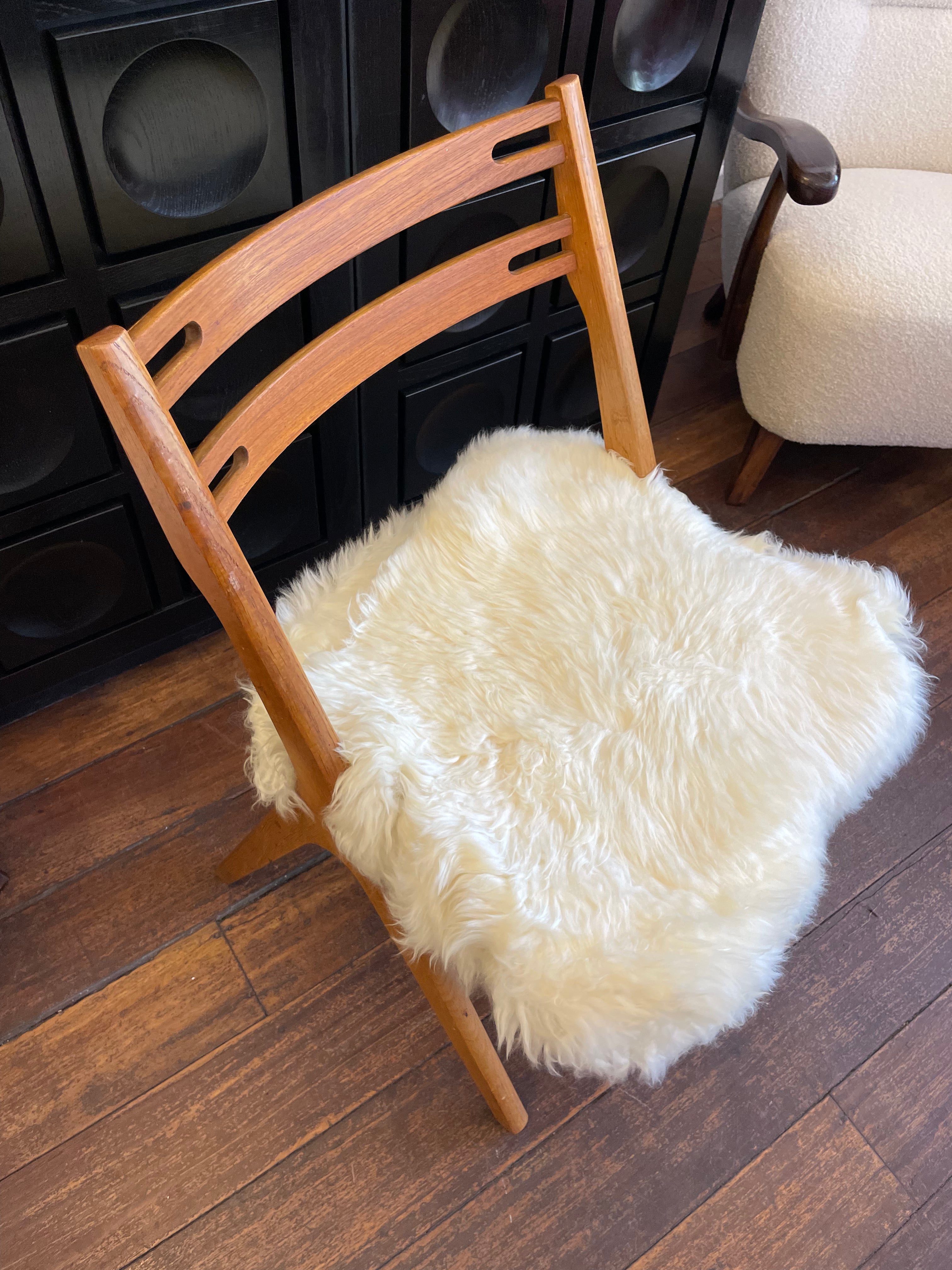 1960s Danish Oak
Chair by Edmund Jorgensen