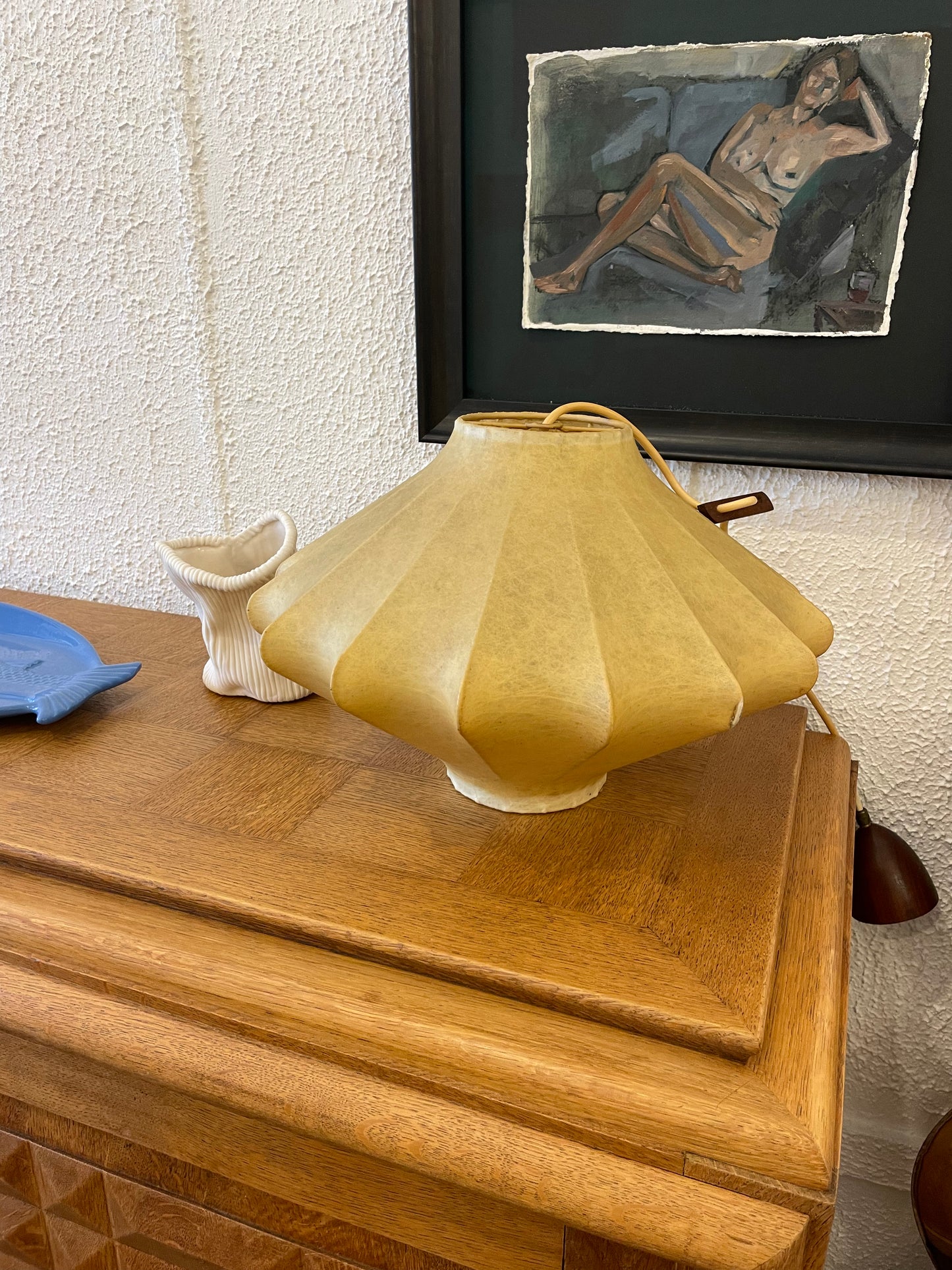 1970s Vintage Cocoon
Pendant Lamp by Achile Castiglioni
