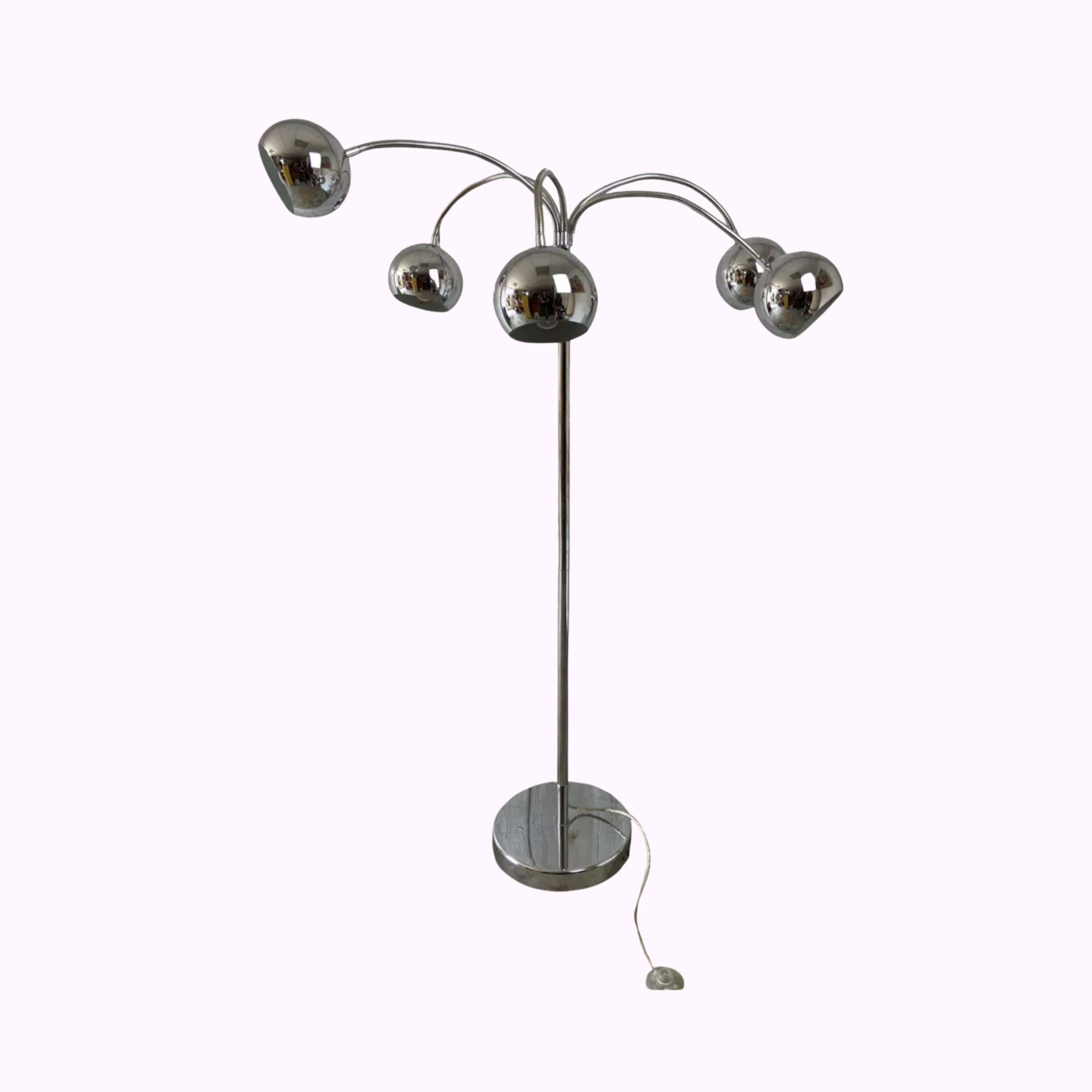 Chrome Floor Lamp 1970s
France