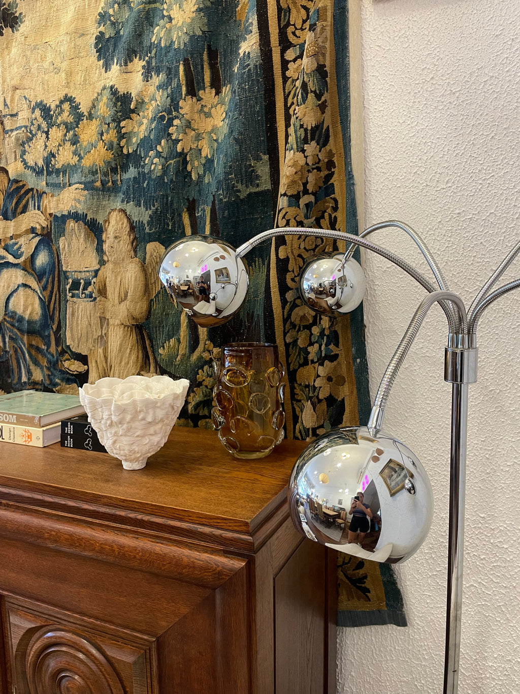 Chrome Floor Lamp 1970s
France