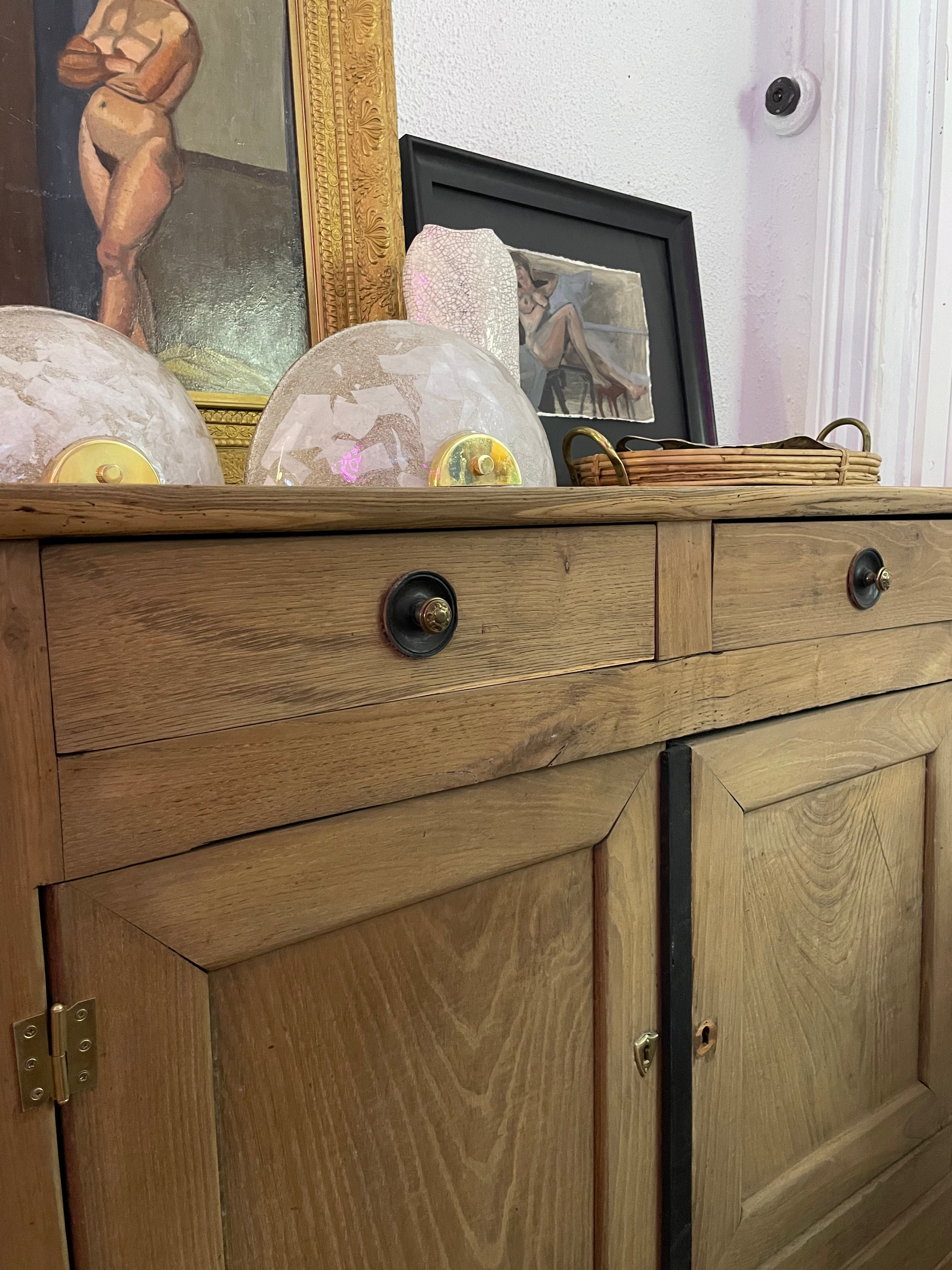 French Oak Cabinet