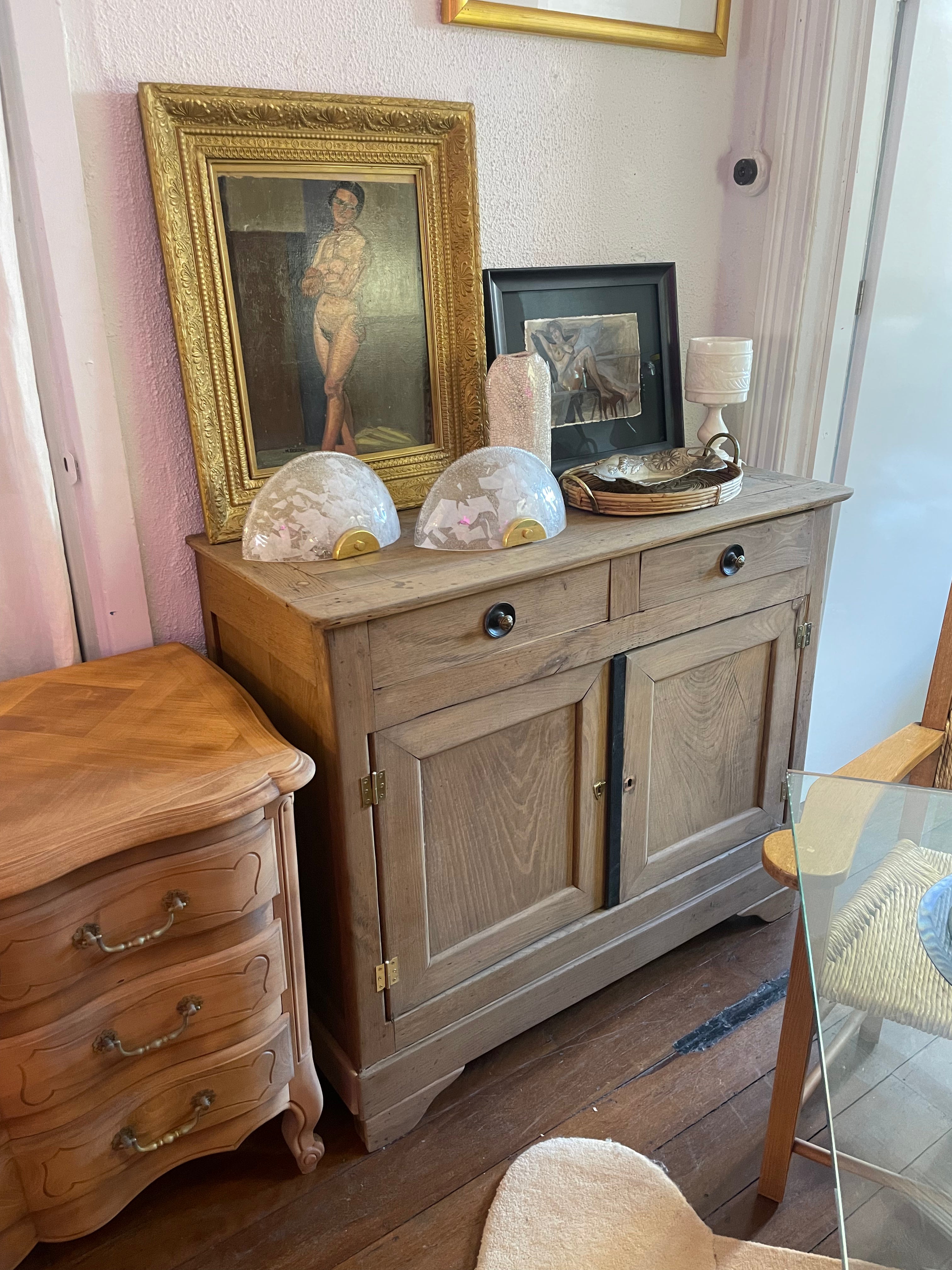 French Oak Cabinet