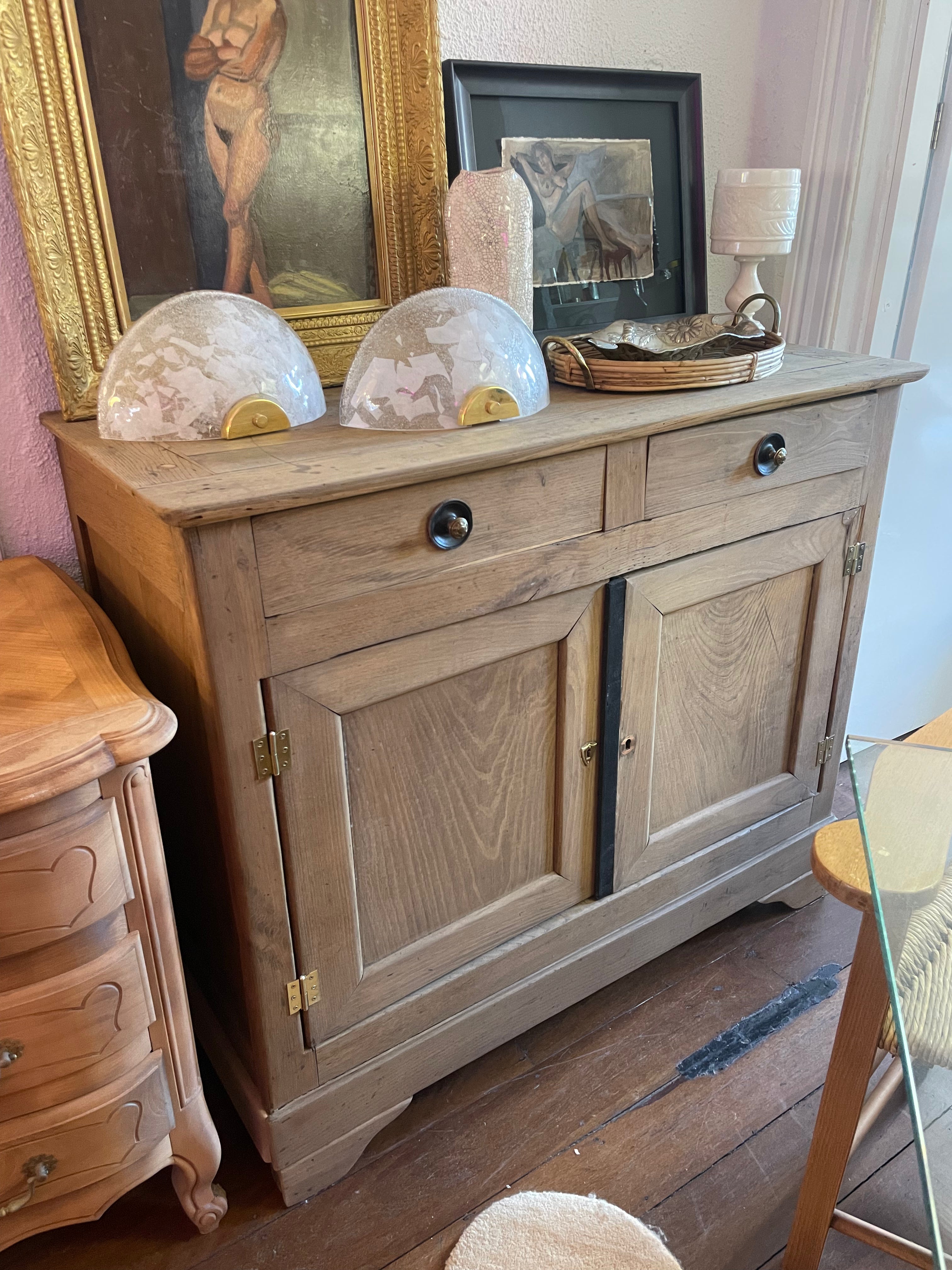 French Oak Cabinet