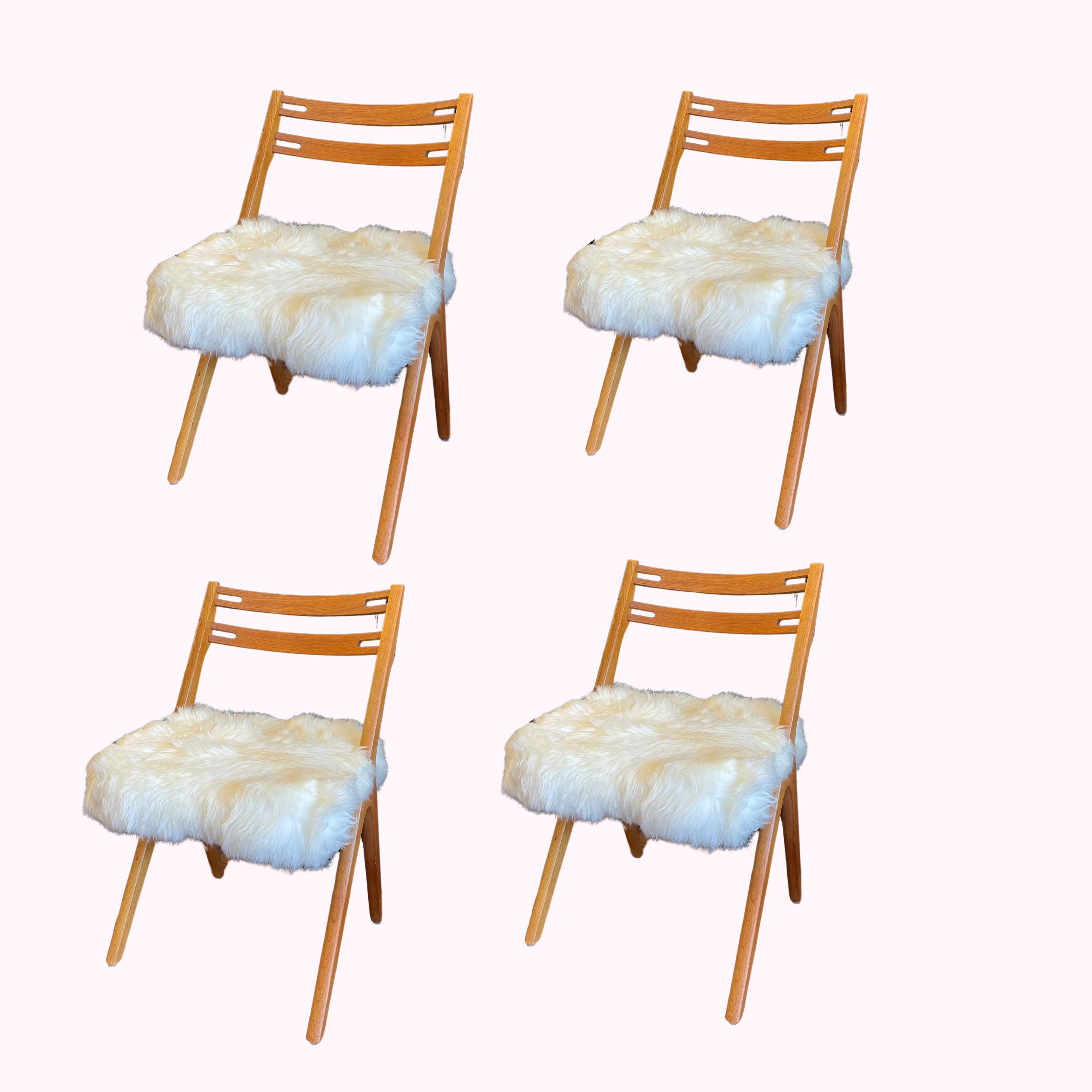 1960s Danish Oak
Chair by Edmund Jorgensen