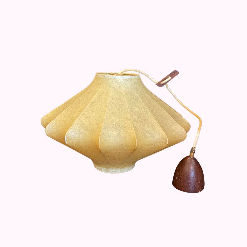 1970s Vintage Cocoon
Pendant Lamp by Achile Castiglioni