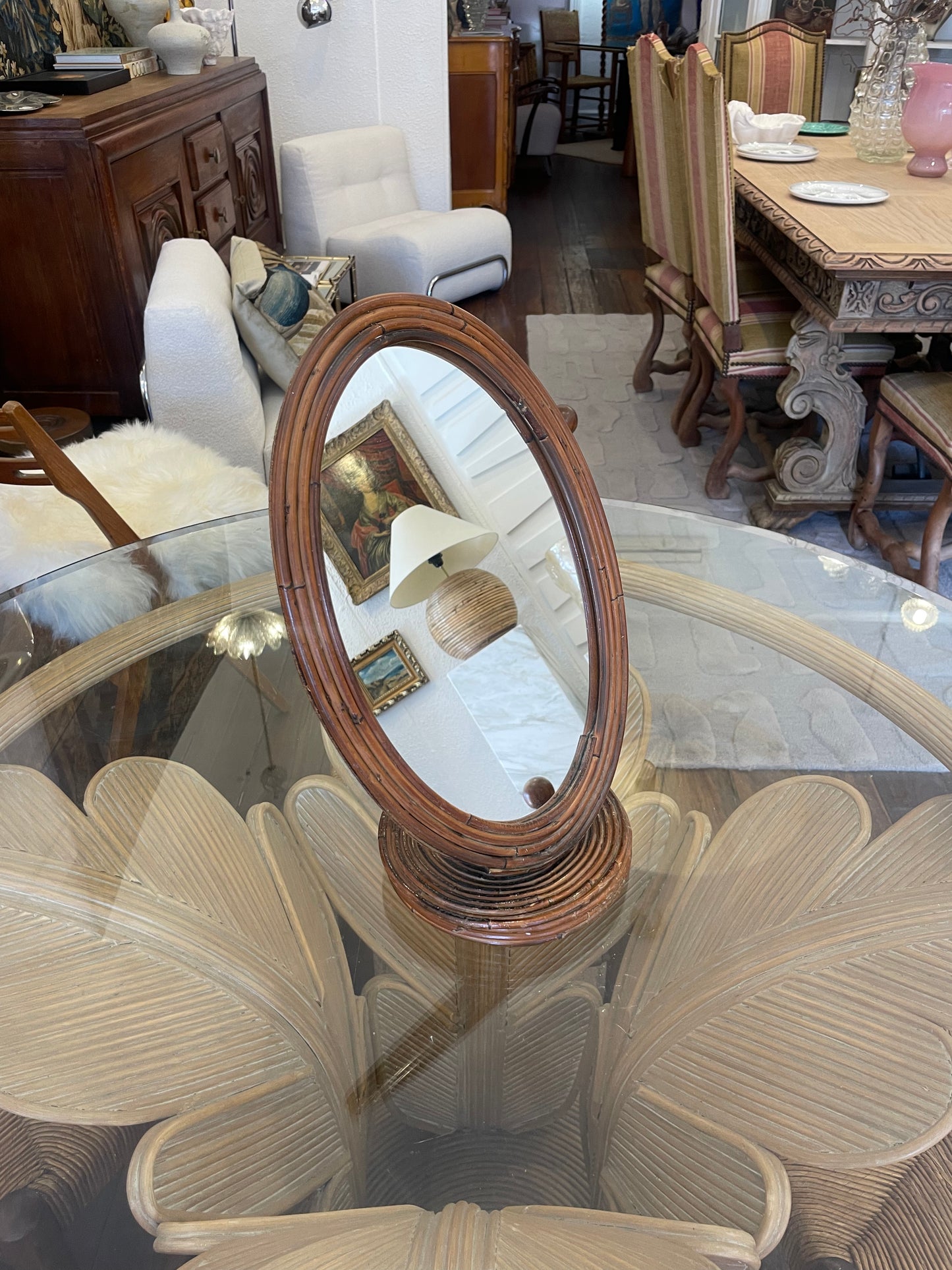 1960s Milan Table Mirror