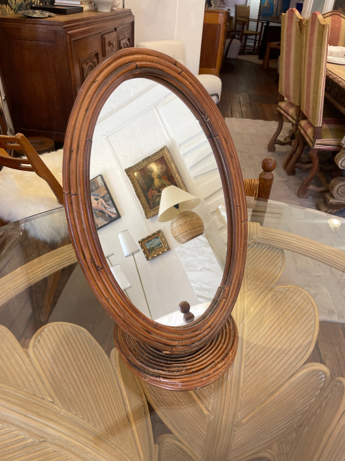 1960s Milan Table Mirror