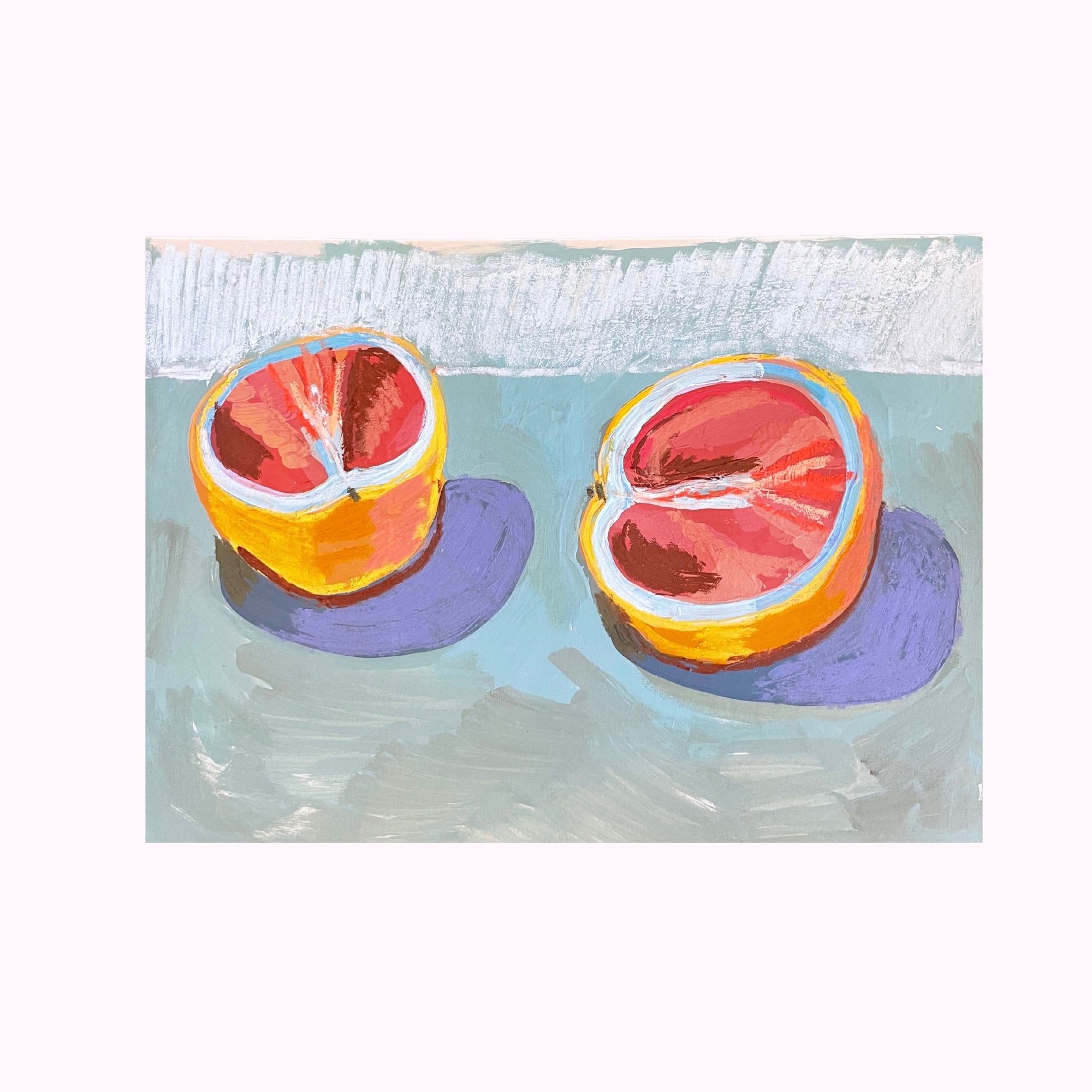 'Grapefruit Series III Still Life' by Ella Holme