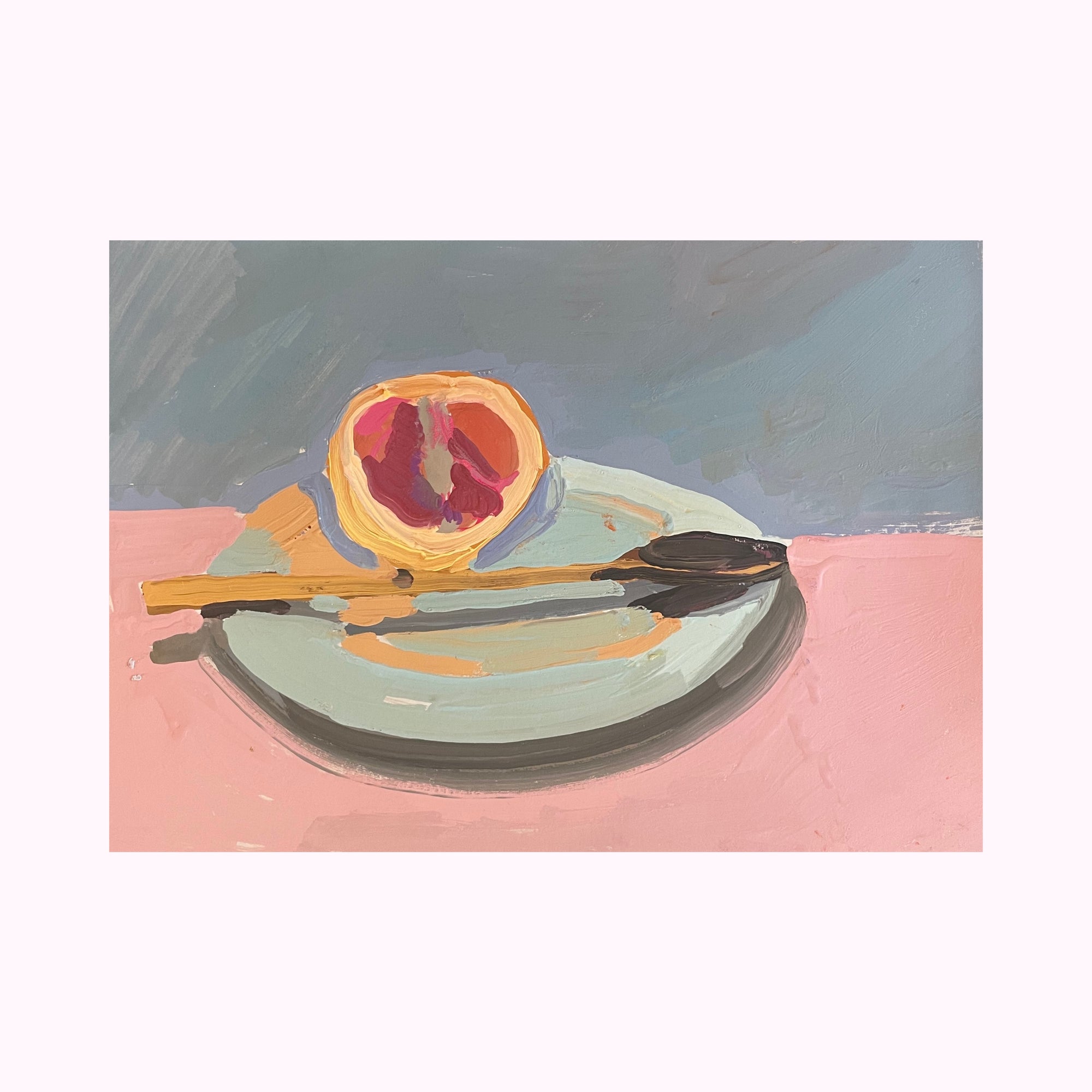 'Grapefruit Series II Still Life' by Ella Holme