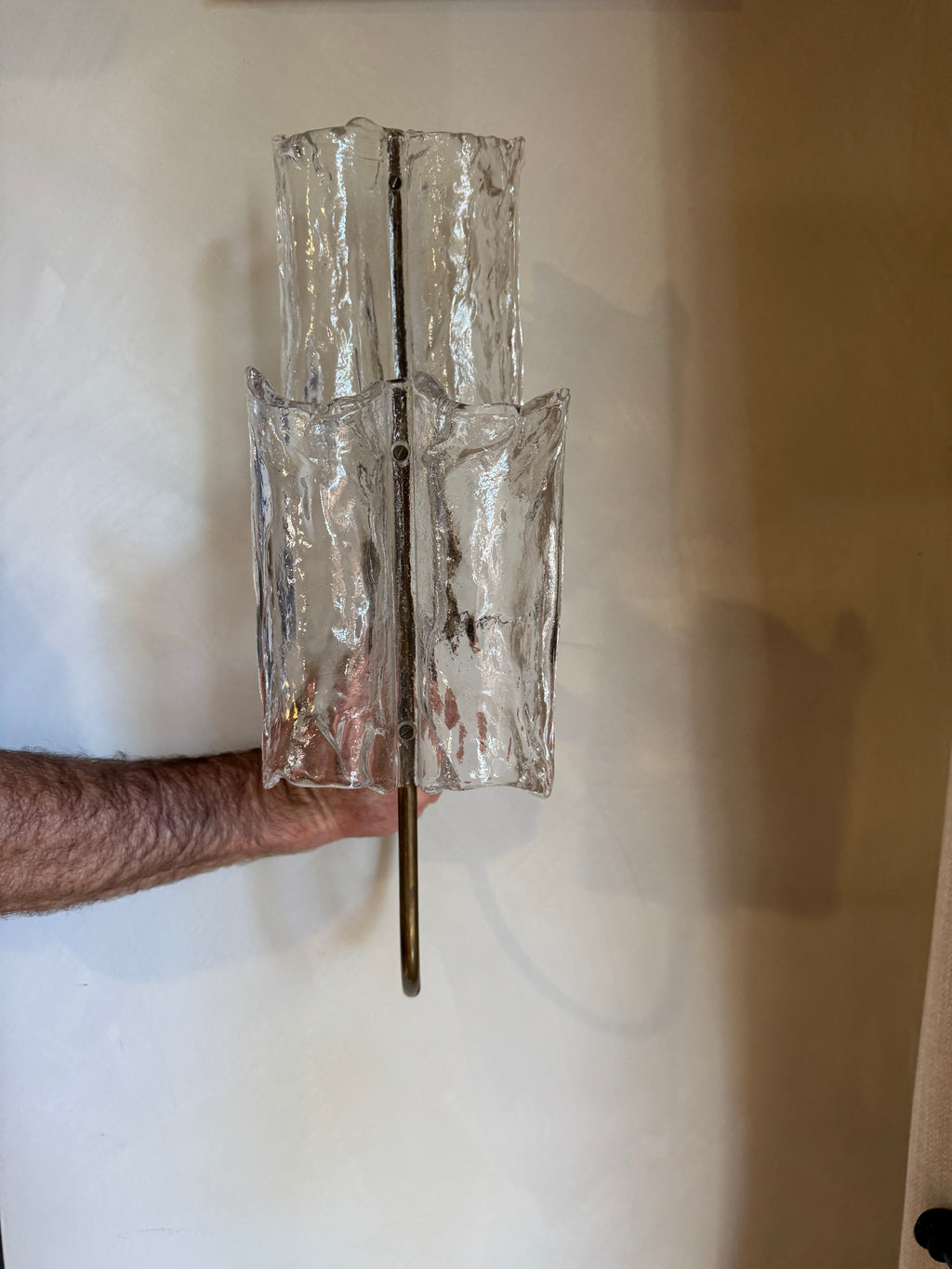 Barovier & Toso Murano Wall Lights 1940s - Pair