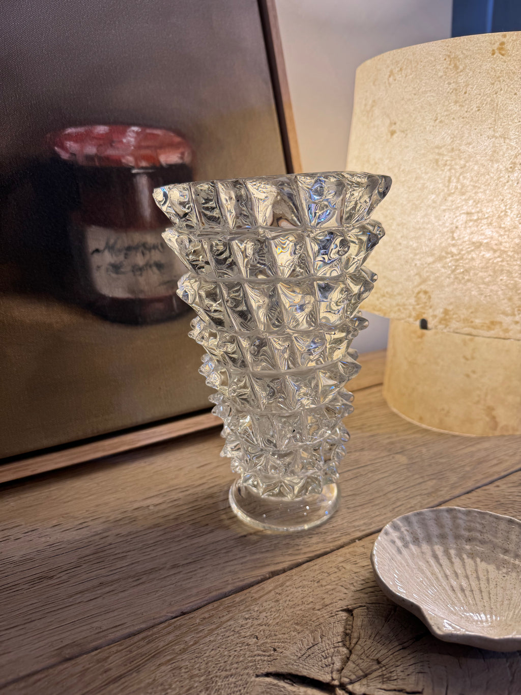 Vintage Barovier & Toso Art Deco Murano Vase
