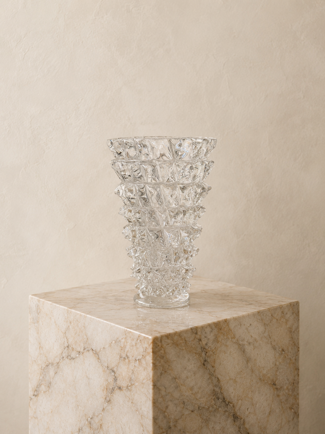 Vintage Barovier & Toso Art Deco Murano Vase