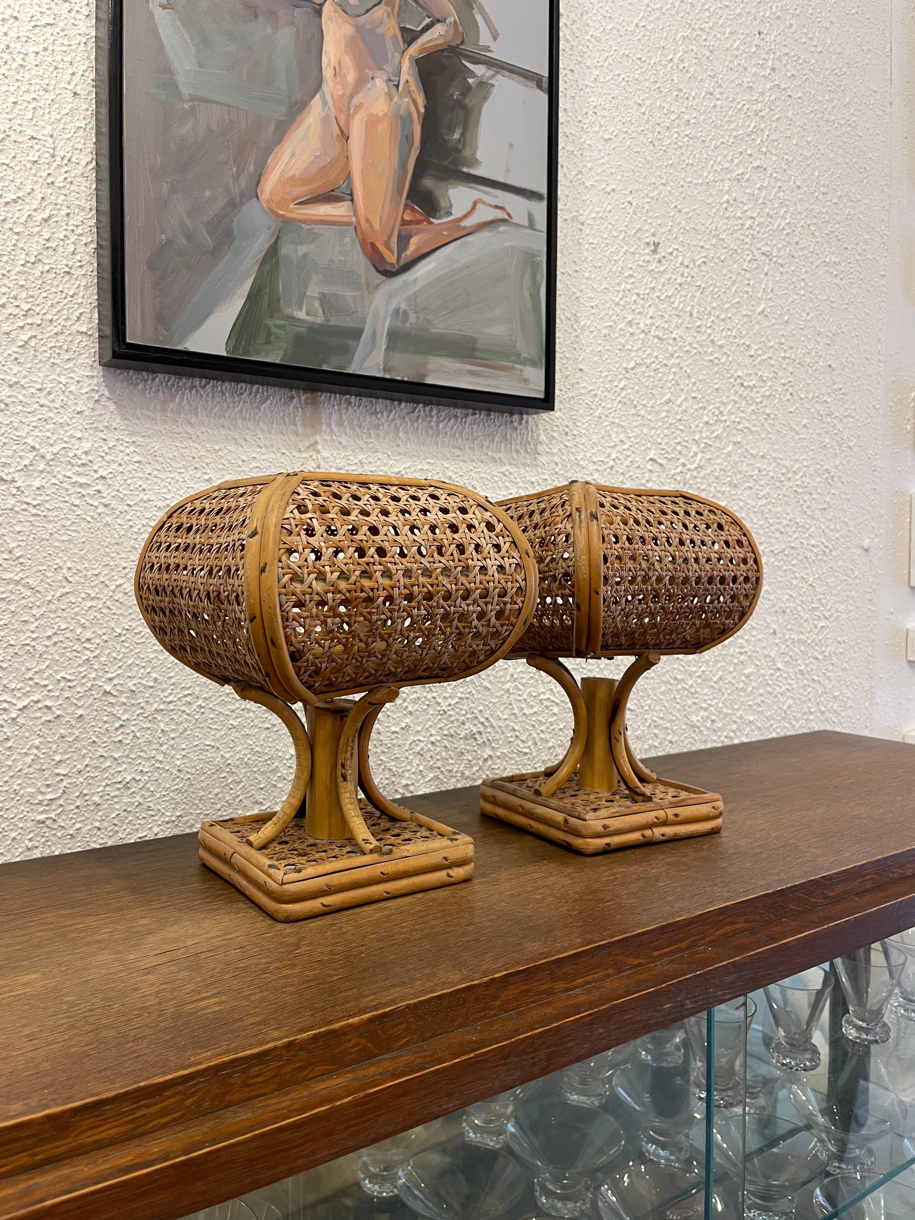 1960s Italian Table Lamps