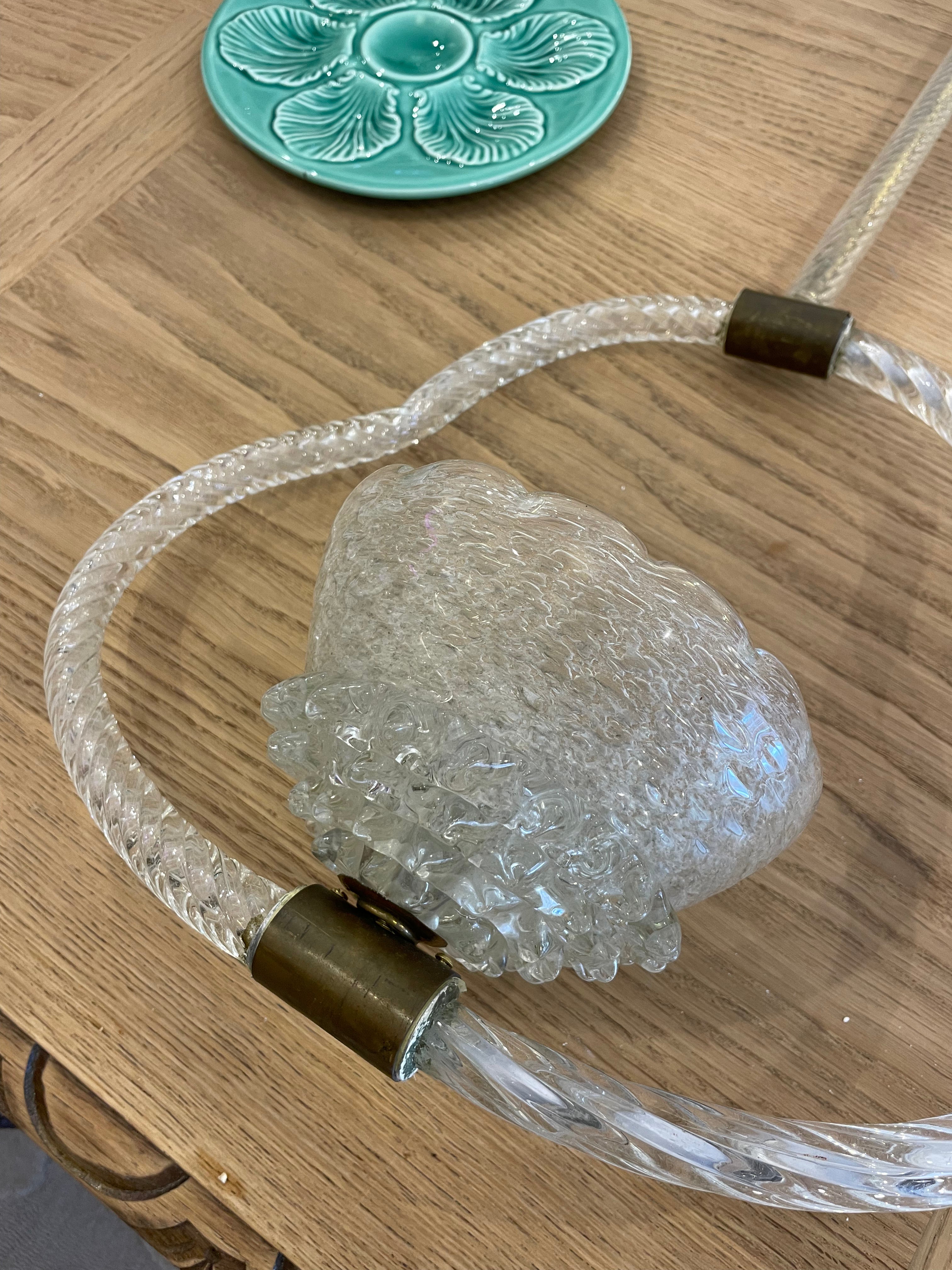 1940s Italy Barovier & Toso Pendant