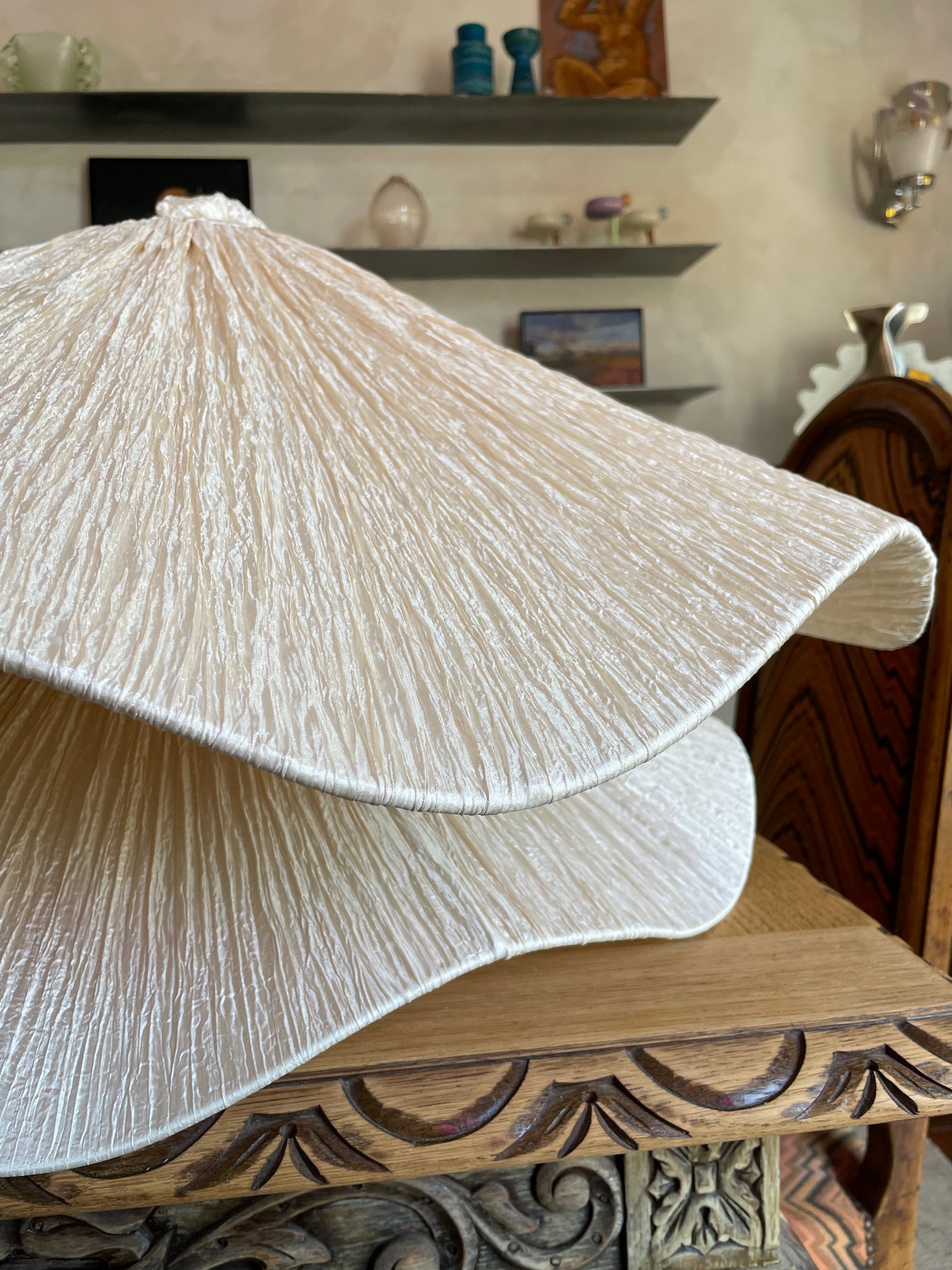 Pleated Layered Pendant - POA