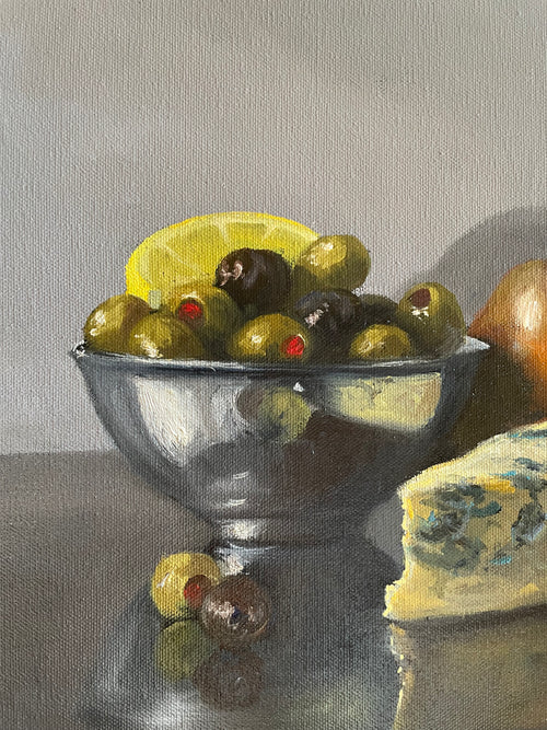 "Olives & Blue Cheese" by Llael McDonald