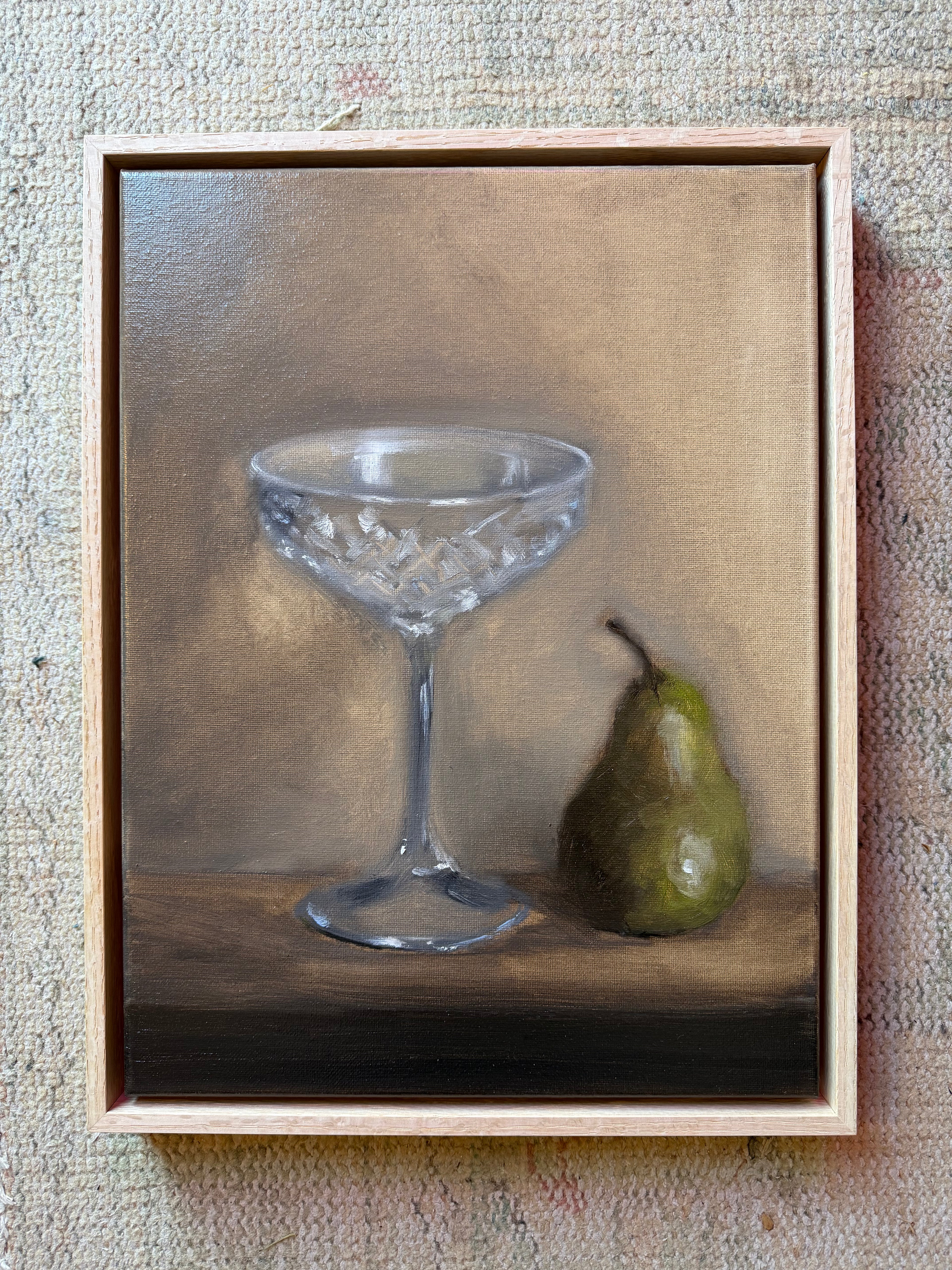 'Coupe en cristal et poire' by Jessica Olpp