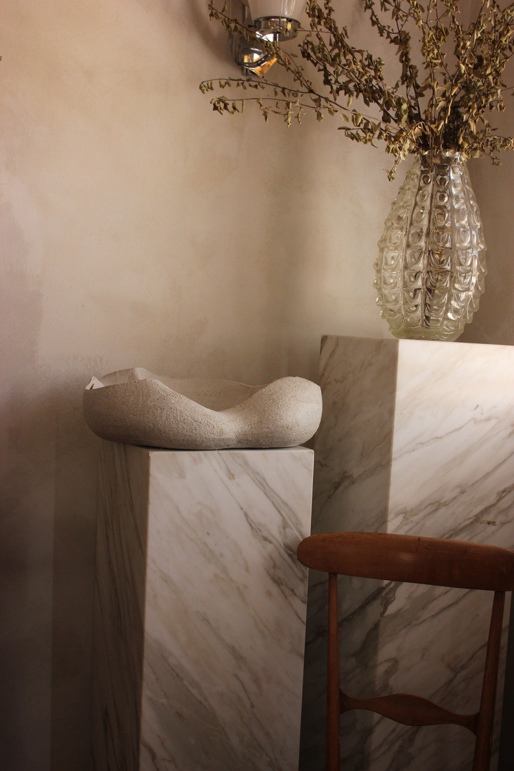 Handmade abstract sculpture
