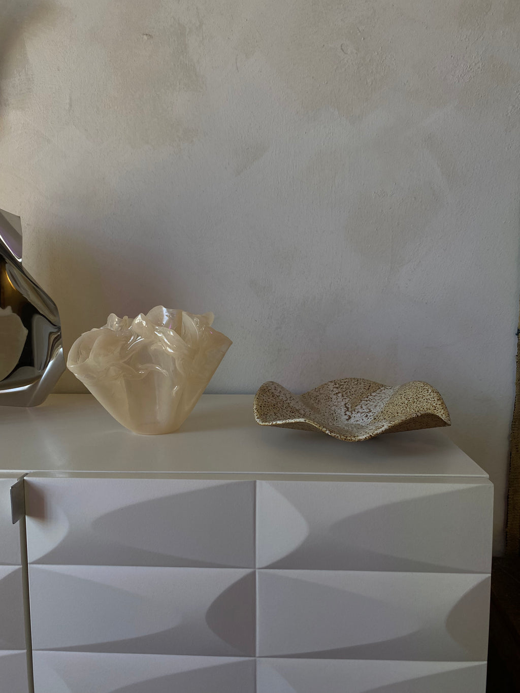 'Stingrays Tray' Stoneware Ceramic by Rebekah Clark