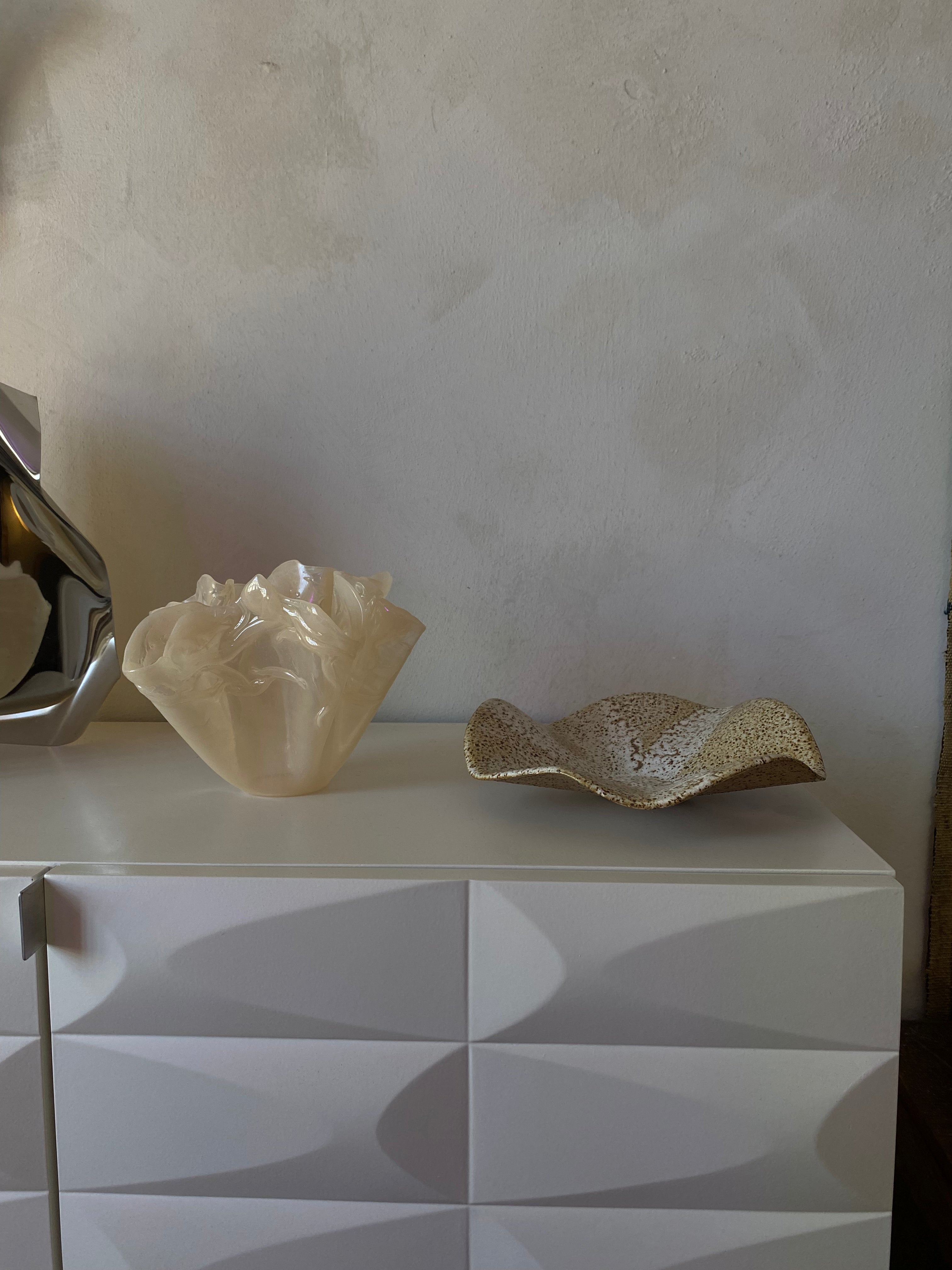 'Stingrays Tray' Stoneware Ceramic by Rebekah Clark