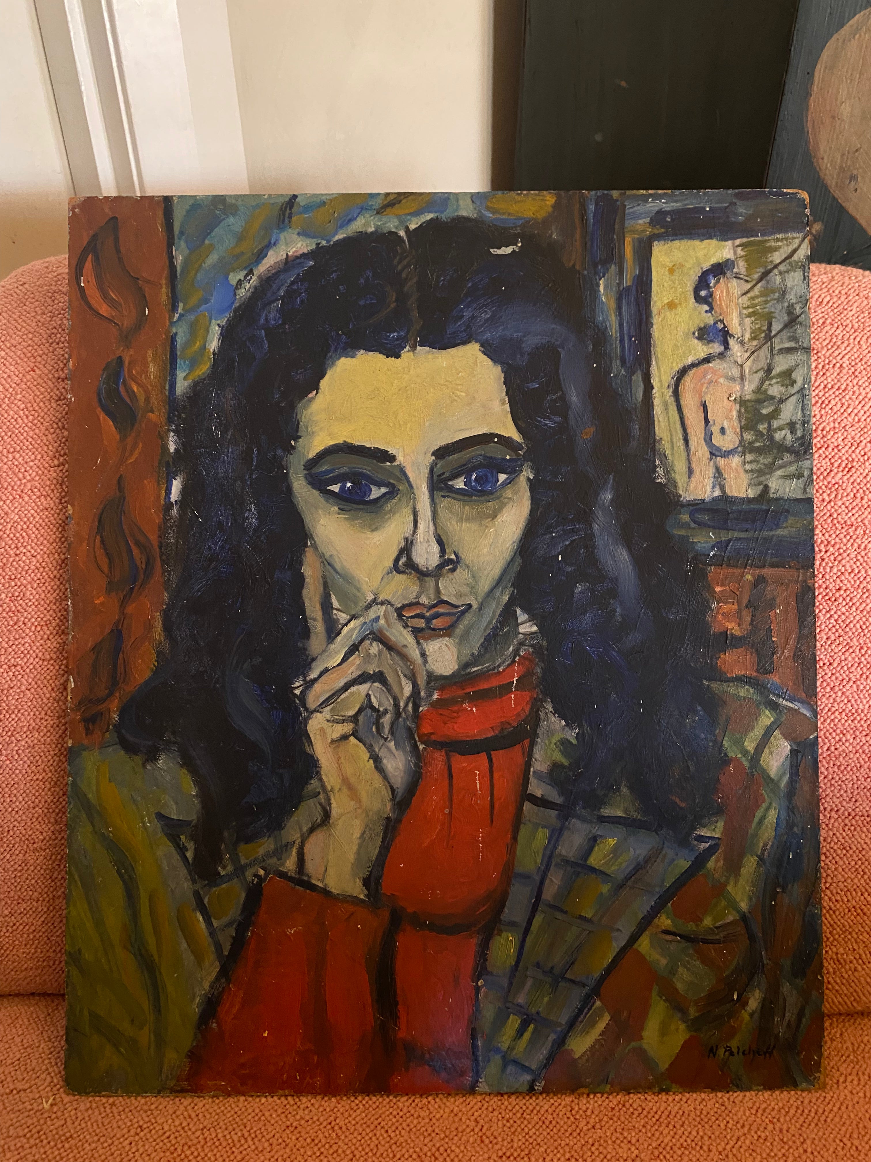 French Figurative Portrait Painting