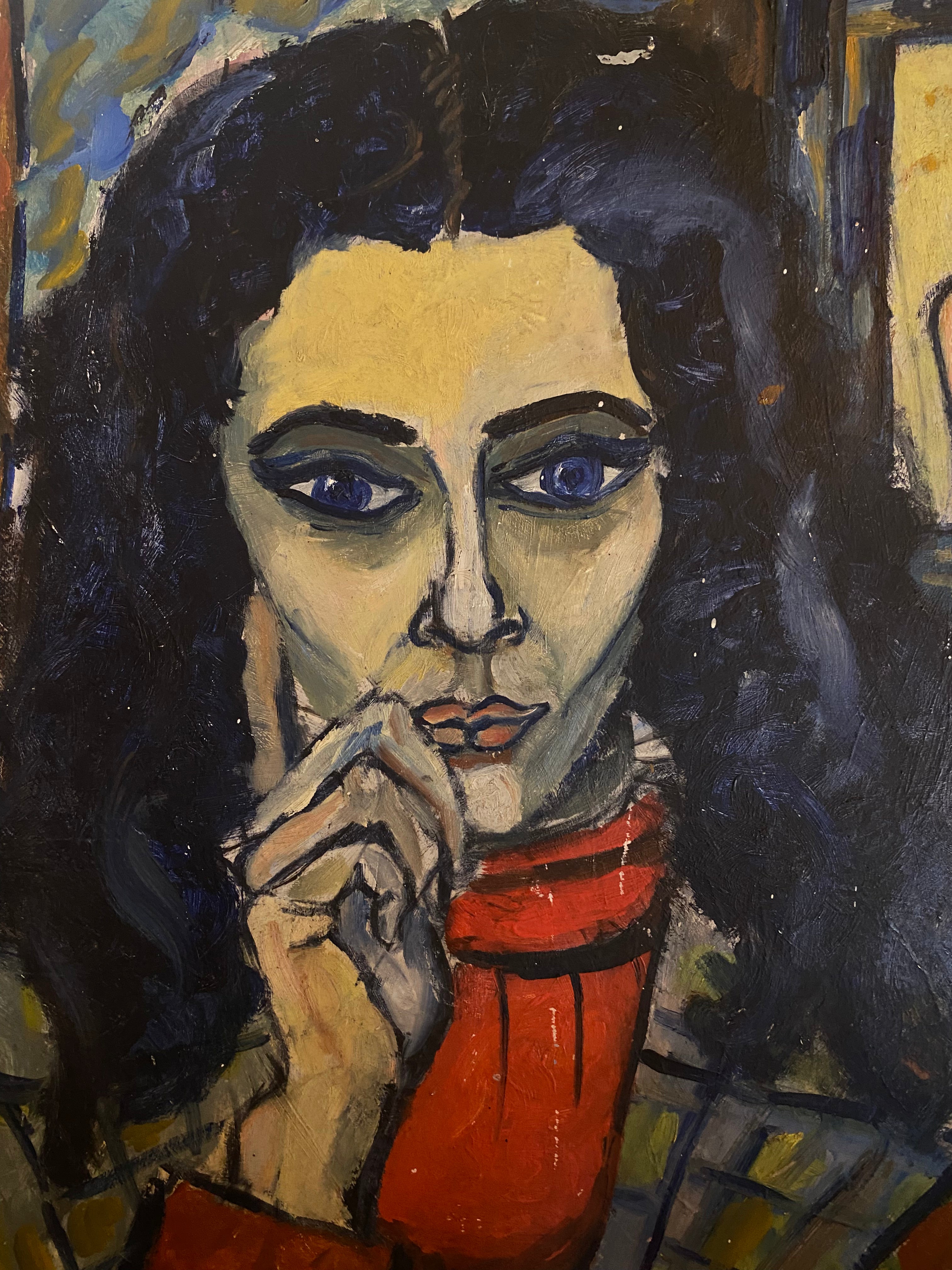 French Figurative Portrait Painting