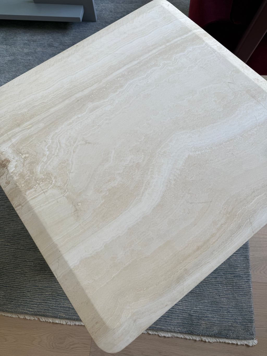 Travertine Table
