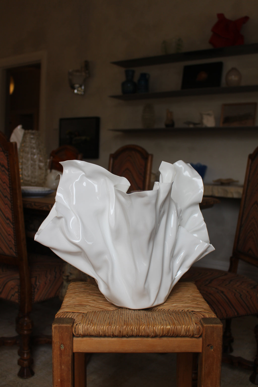 Freeform Resin Vase by Mariel